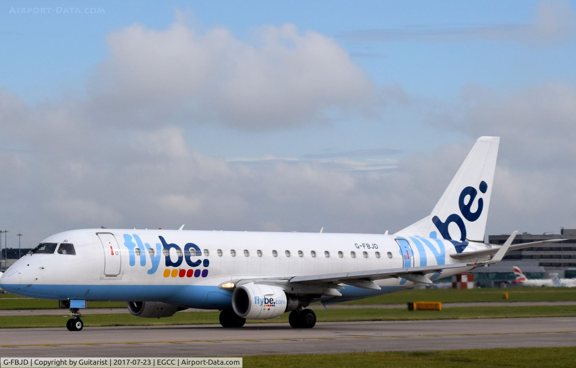 G-FBJD, 2011 Embraer 175STD (ERJ-170-200) C/N 17000329, At Manchester