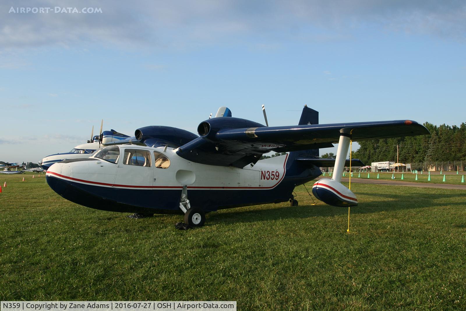 N359, Piaggio P.136-L2 C/N 224, At the 2016 EAA AirVenture - Oshkosh, Wisconsin