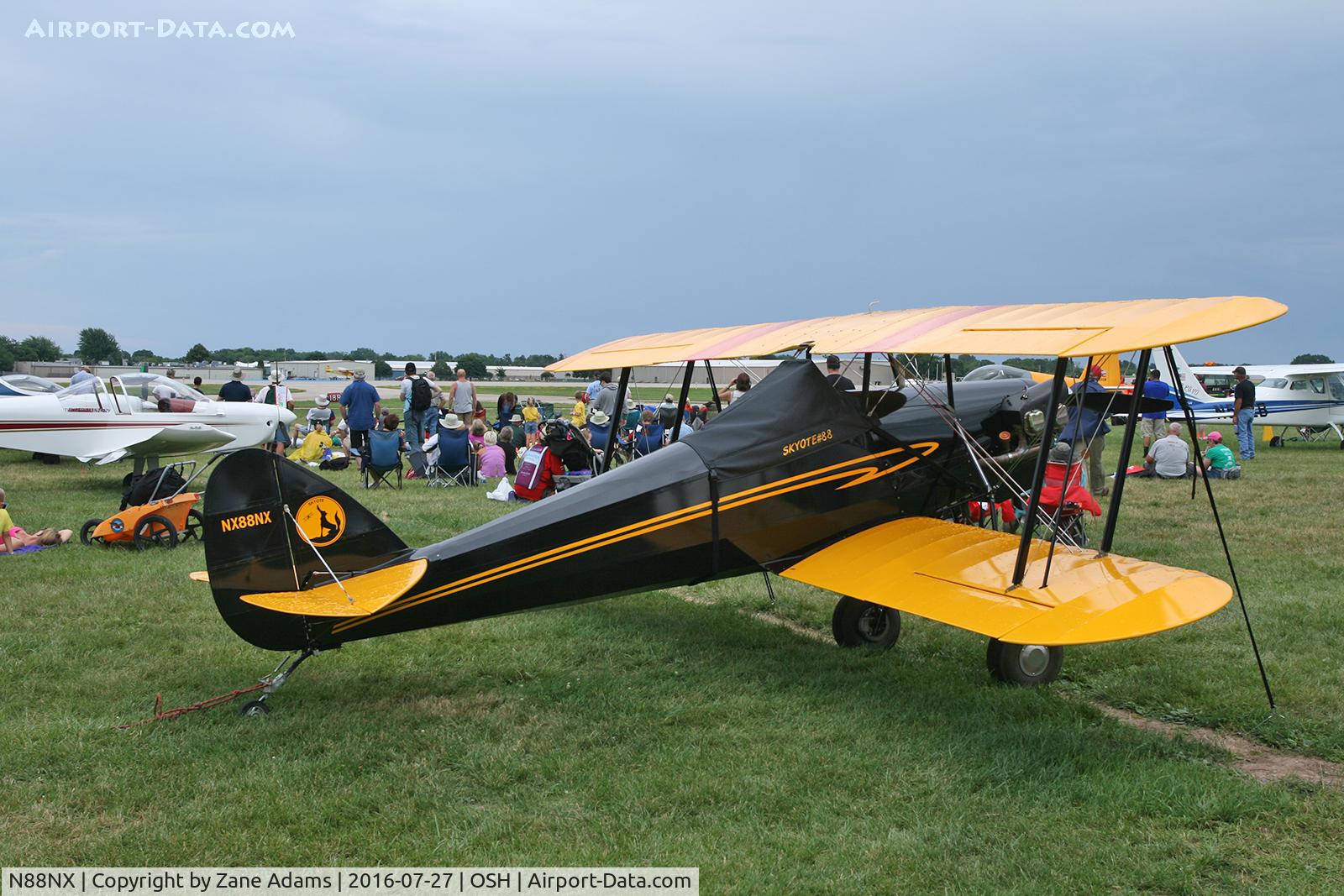 N88NX, 2015 Aeromarine Skyote C/N 088, At the 2016 EAA AirVenture - Oshkosh, Wisconsin
