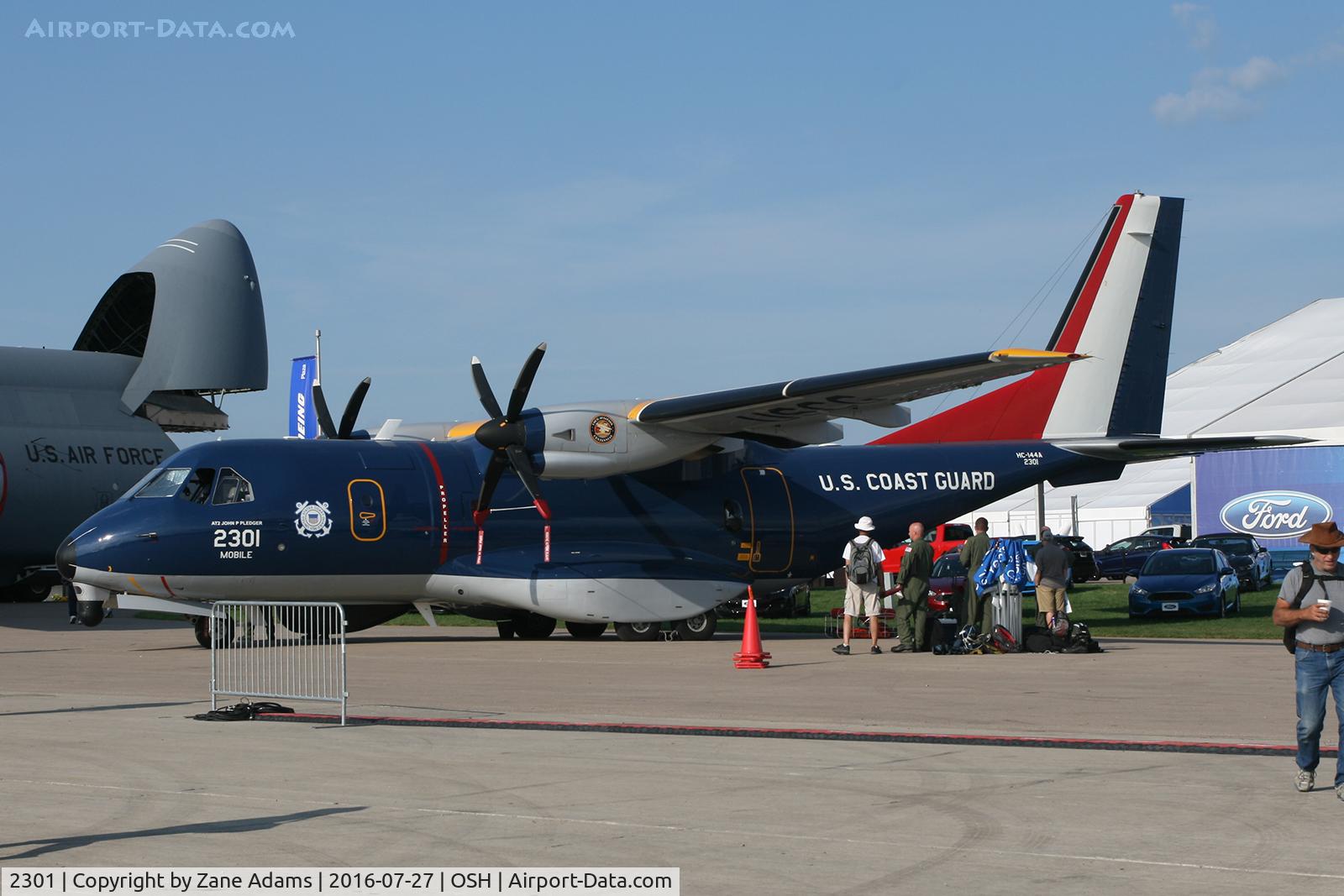 2301, 2006 Airtech (Casa) HC-144A Ocean Sentry (CN-235A) C/N C167, At the 2016 EAA AirVenture - Oshkosh, Wisconsin