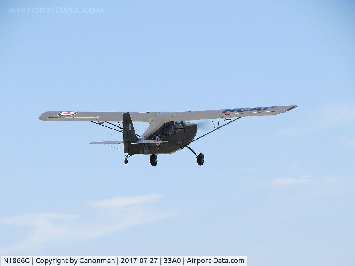 N1866G, 1968 Champion 7ECA Citabria C/N 445, Flying out