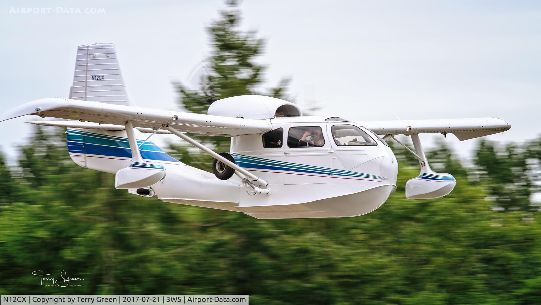 N12CX, 1947 Republic RC-3 Seabee C/N 264, 2017 North Cascade Vintage Aircraft Museum Fly-In