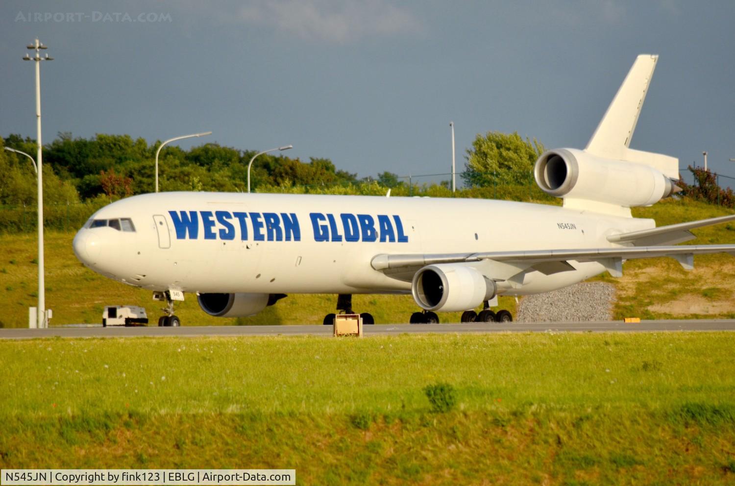 N545JN, 1995 McDonnell Douglas MD-11F C/N 48545, MD11F