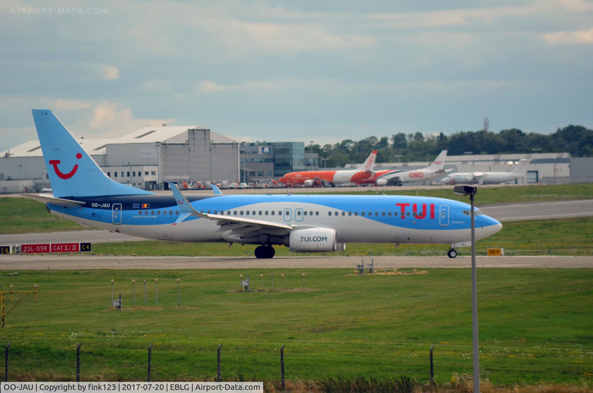 OO-JAU, 2013 Boeing 737-8K5 C/N 37250, TUI 737