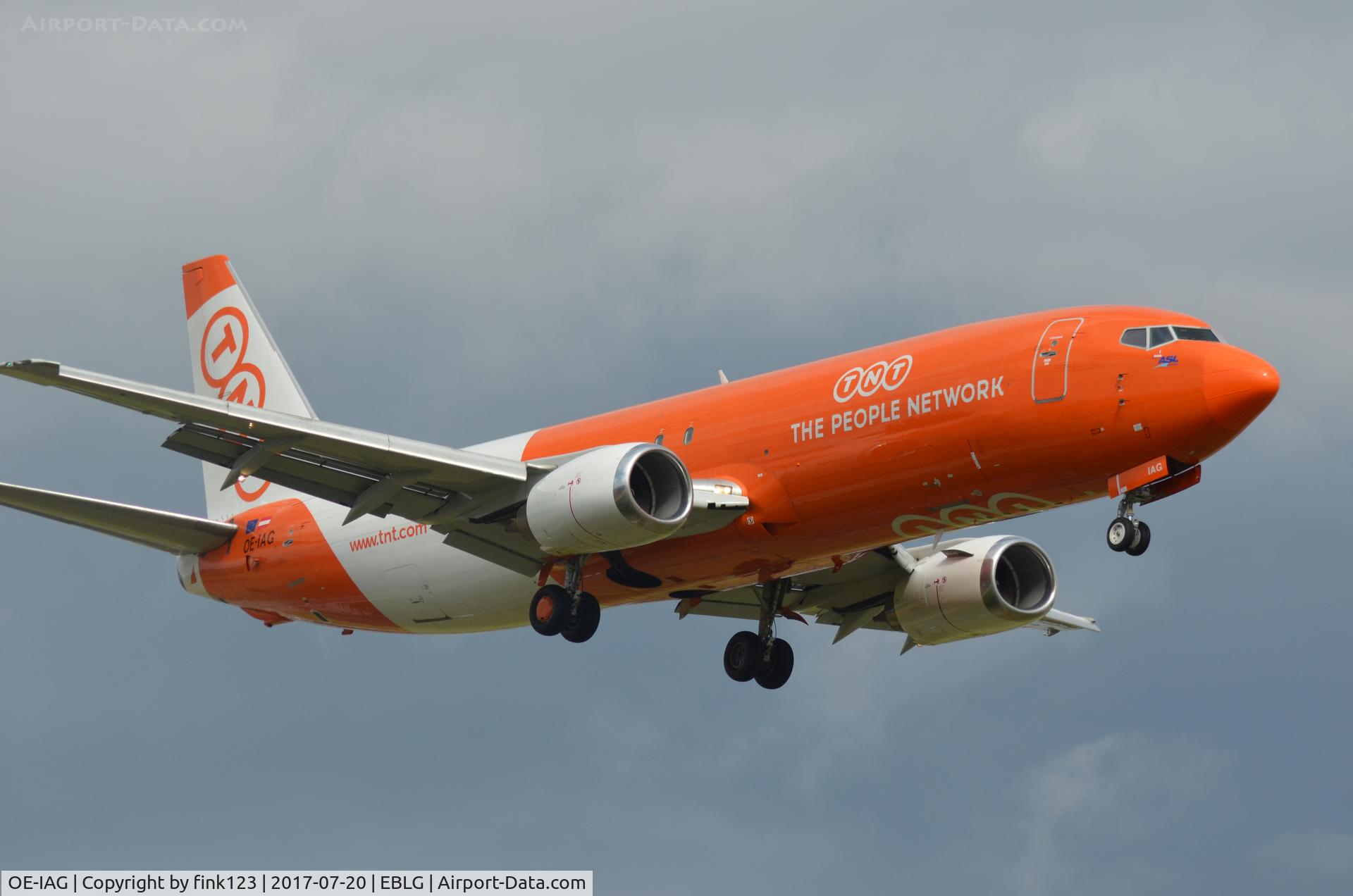 OE-IAG, 1992 Boeing 737-4Q8 (SF) C/N 25168, TNT 737-400 FINAL