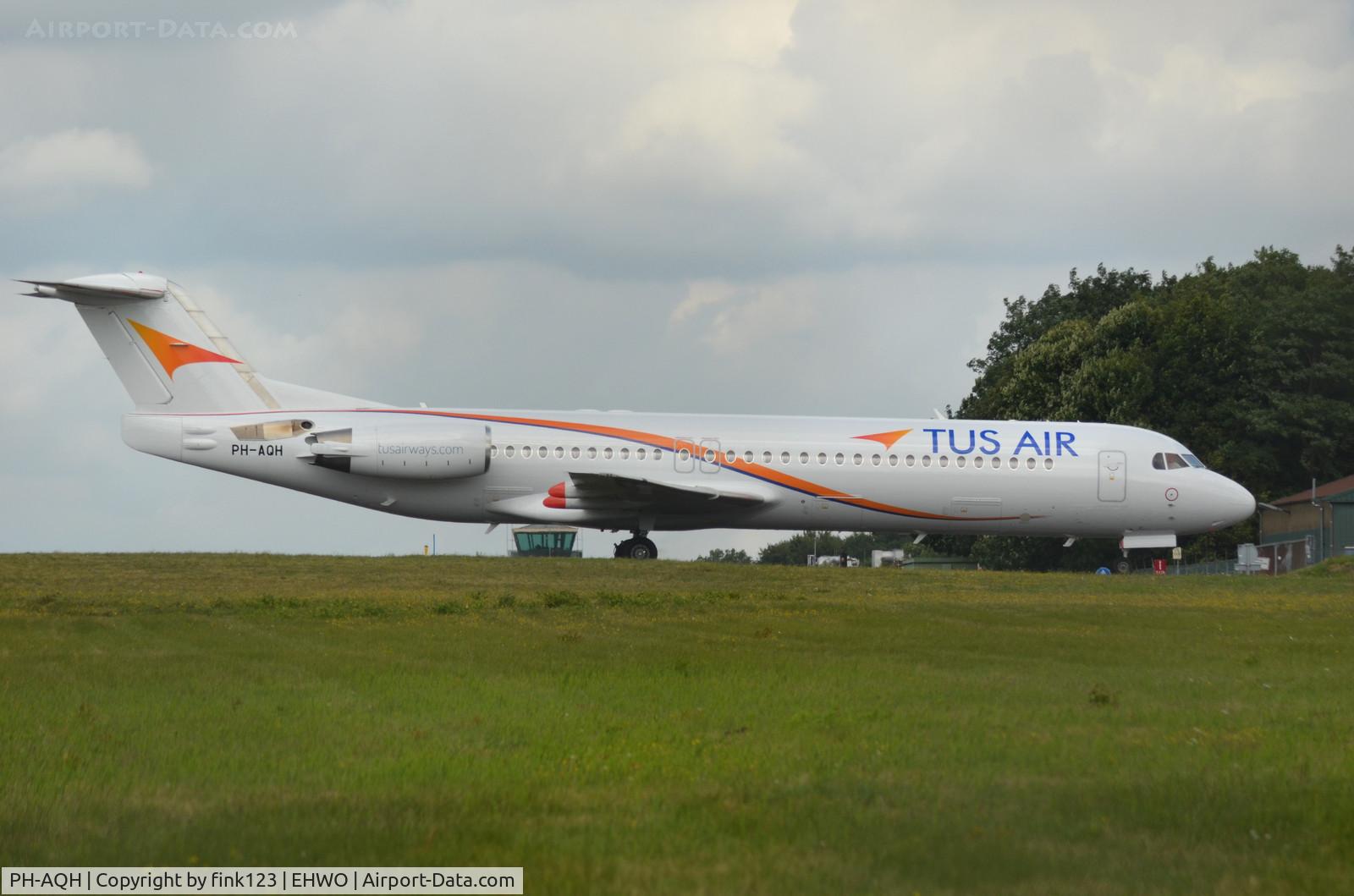PH-AQH, 1992 Fokker 100 (F-28-0100) C/N 11427, F100 TUS