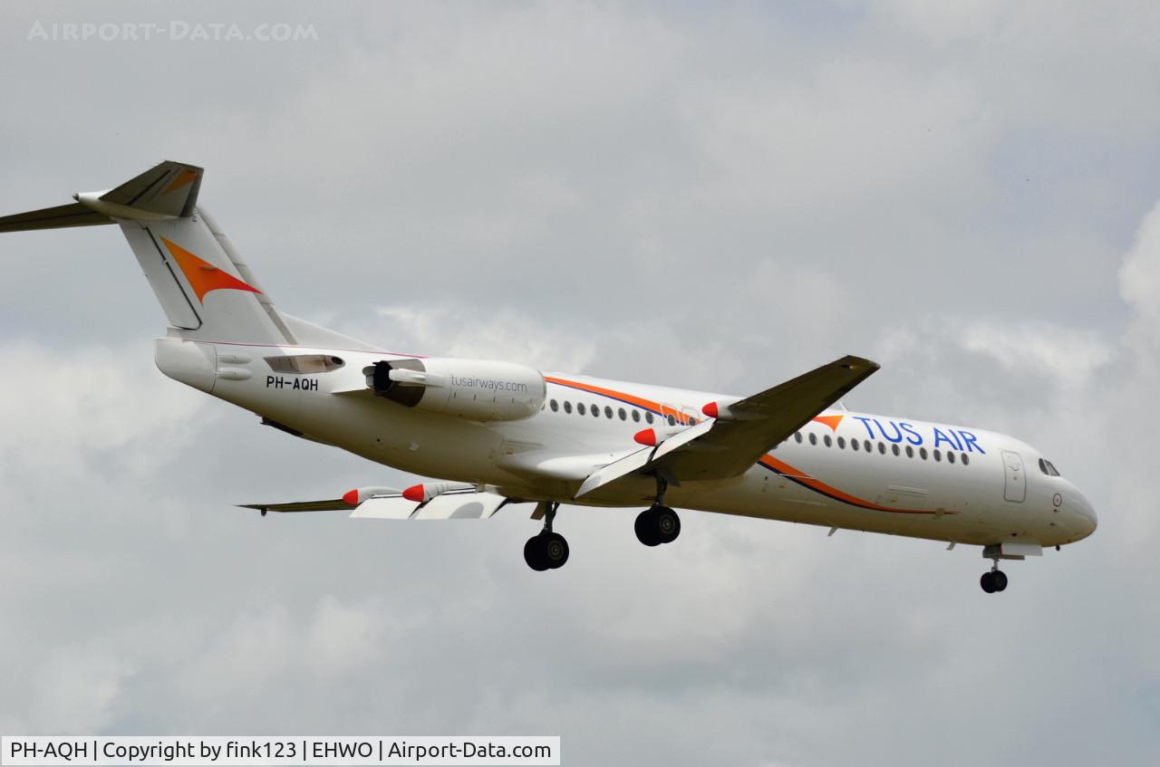 PH-AQH, 1992 Fokker 100 (F-28-0100) C/N 11427, F100 TUS AIRWAYS