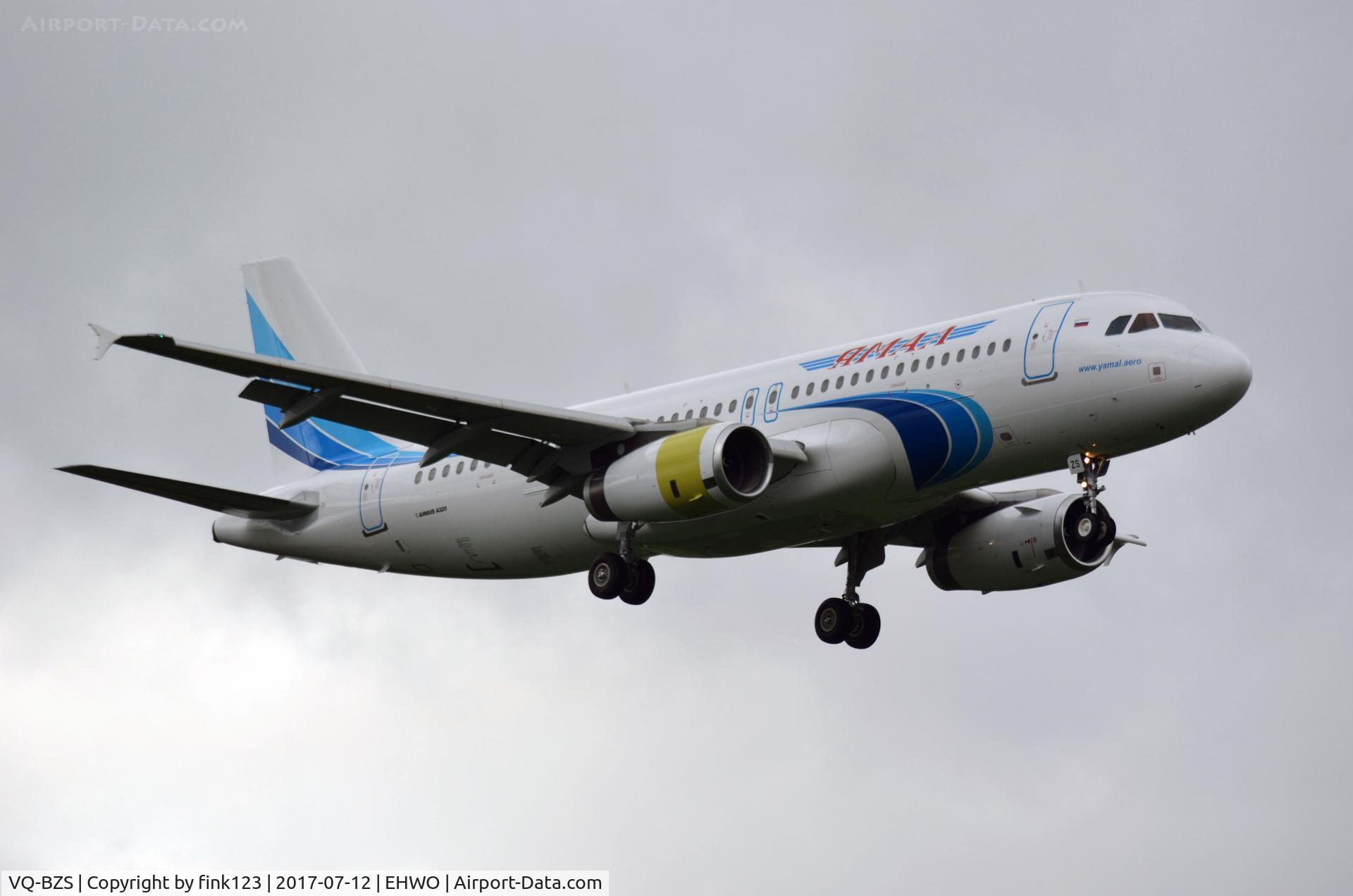 VQ-BZS, 2005 Airbus A320-232 C/N 2571, YAMAL A320