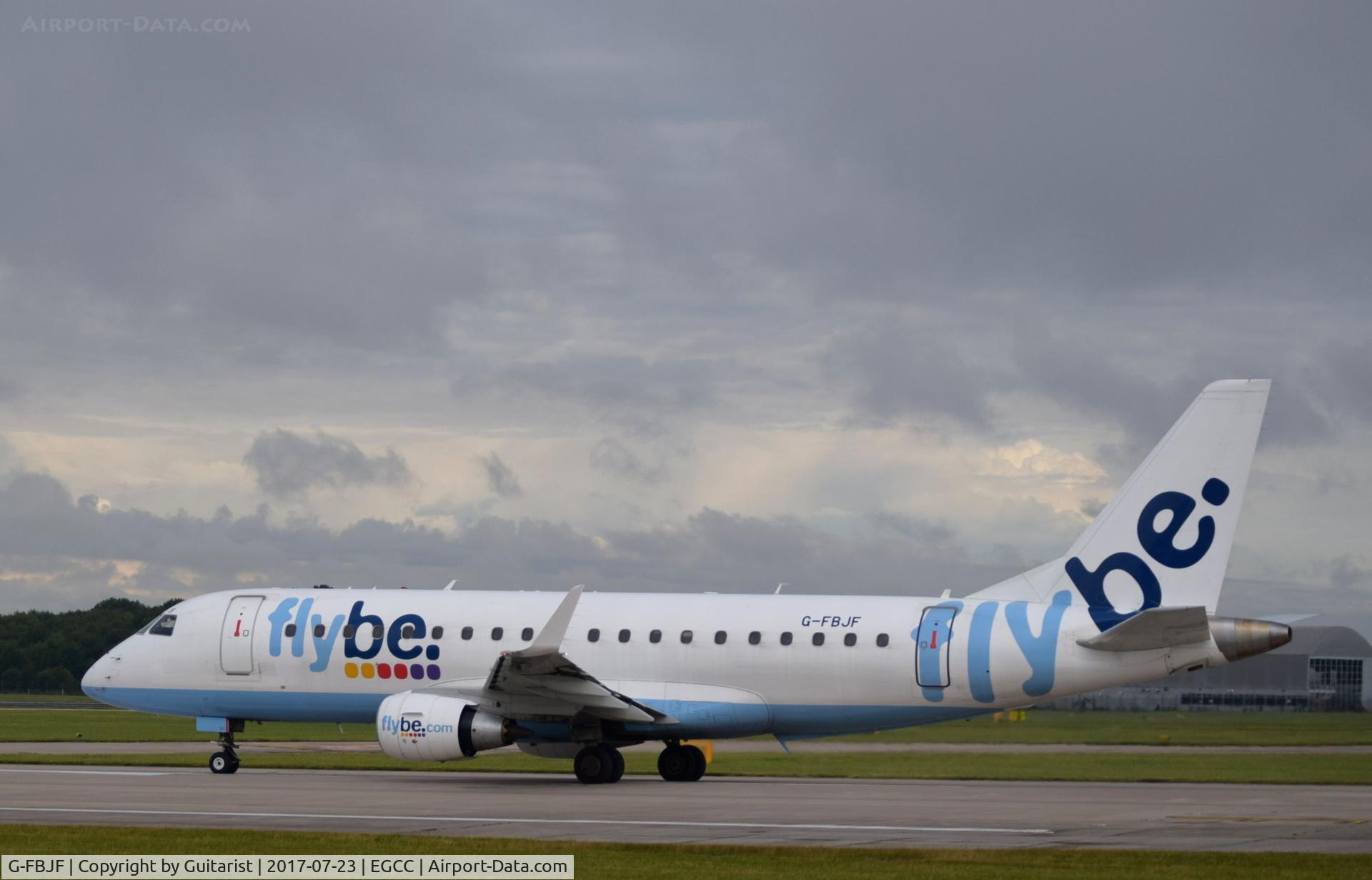 G-FBJF, 2012 Embraer 175STD (ERJ-170-200) C/N 17000341, At Manchester