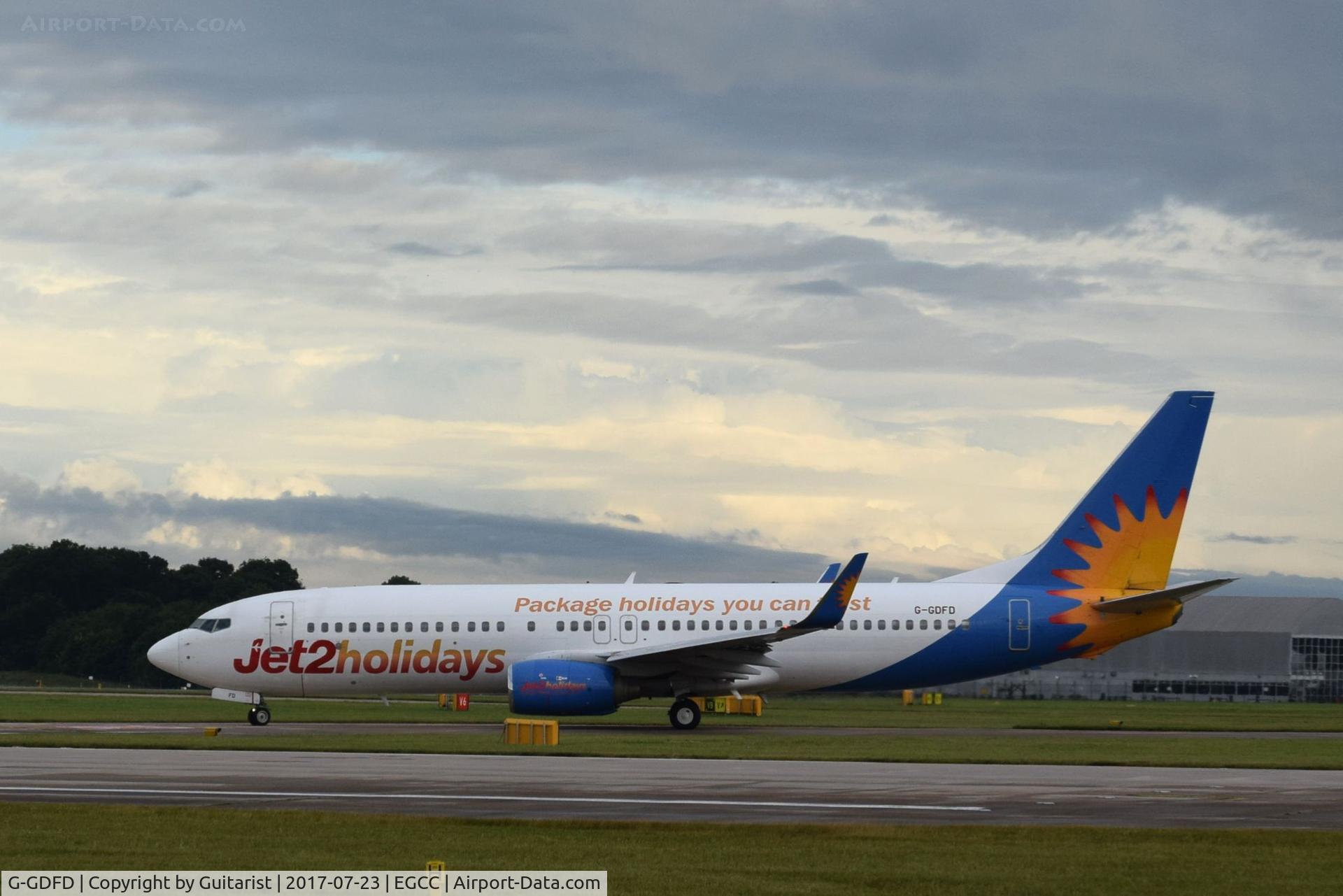 G-GDFD, 1997 Boeing 737-8K5 C/N 27982, At Manchester
