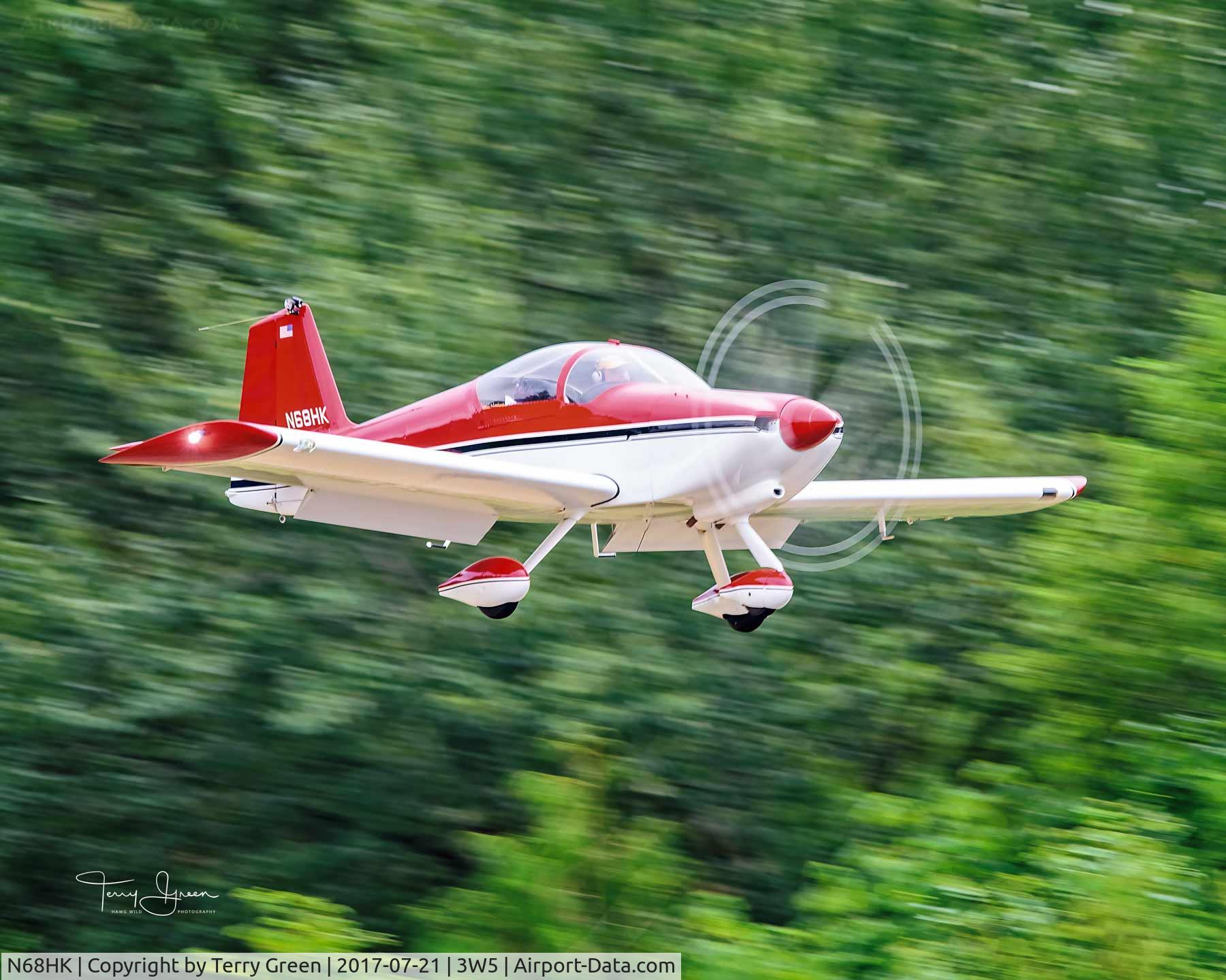 N68HK, Vans RV-6A C/N 60323, 2017 North Cascades Vintage Aircraft Museum Fly-In