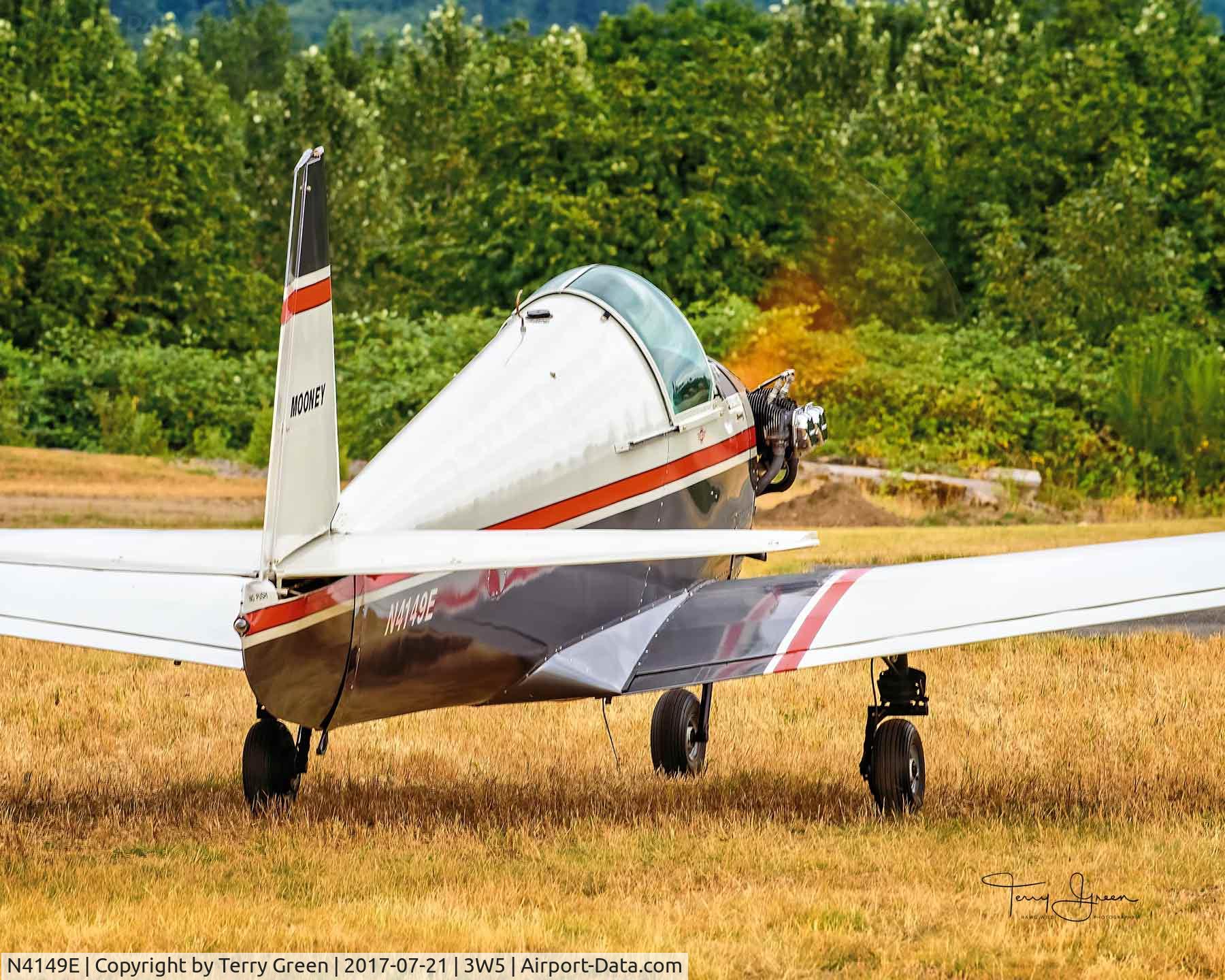 N4149E, 1954 Mooney M-18C C/N 315, 2017 North Cascades Vintage Aircraft Museum Fly-In