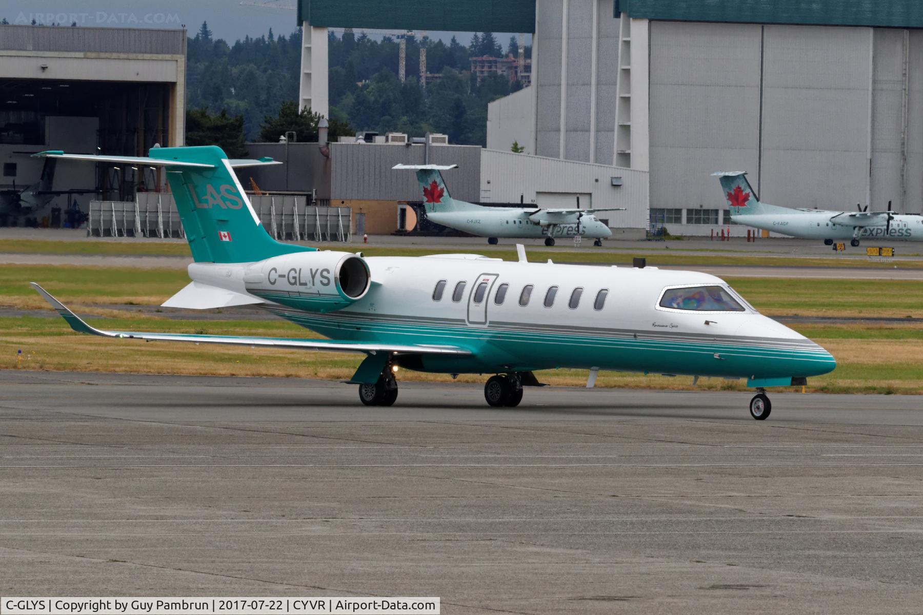 C-GLYS, 2013 Learjet 45 C/N 45-465, Parked