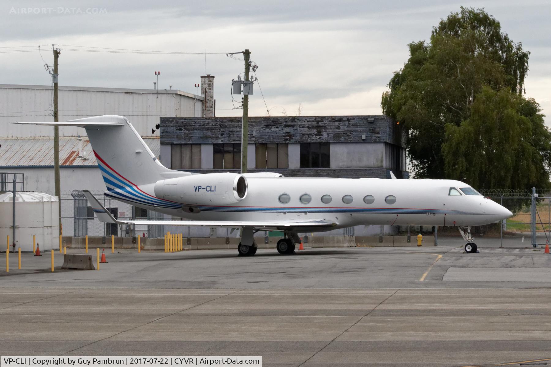 VP-CLI, 2012 Gulfstream Aerospace GIV-X (G450) C/N 4255, Parked