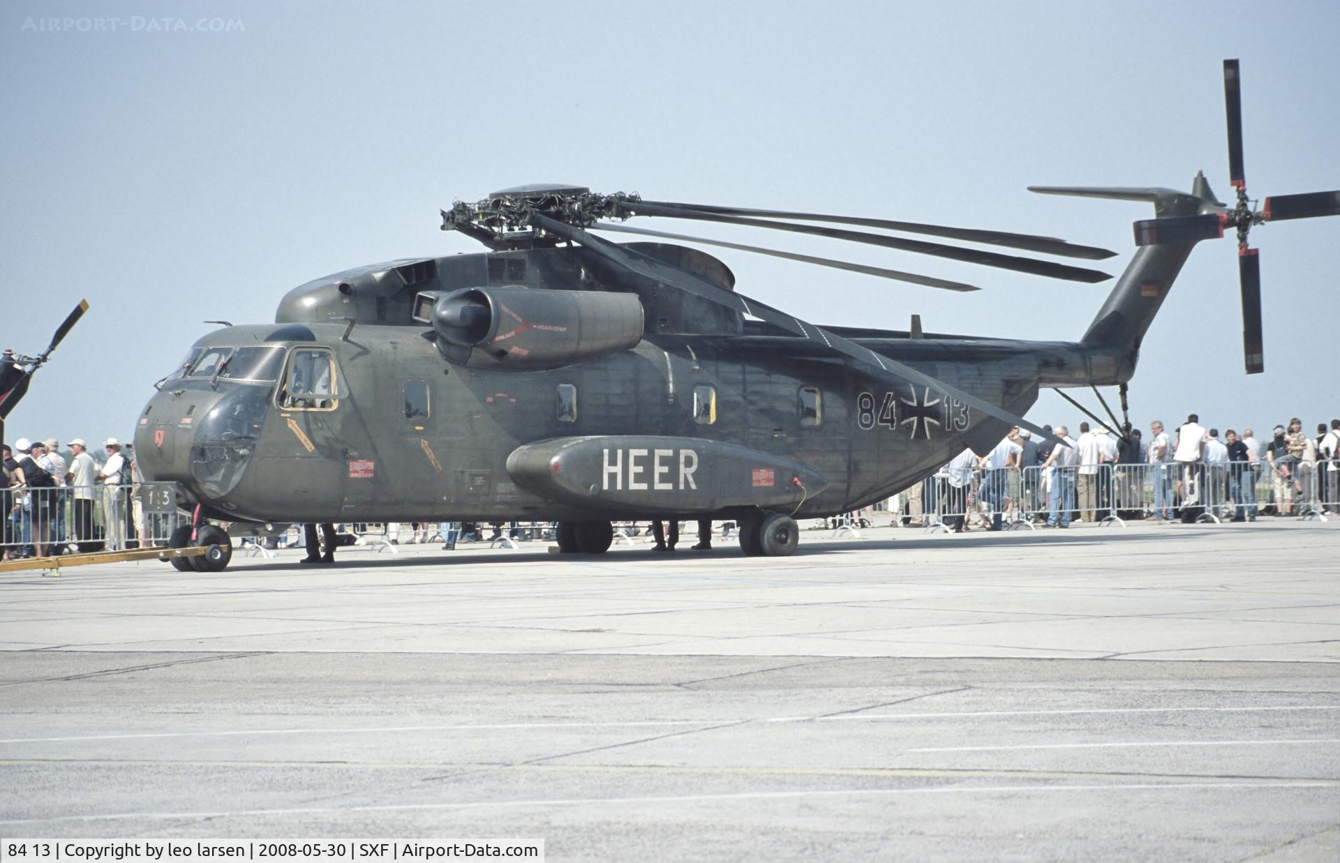 84 13, 1972 VFW Sikorsky CH-53GA C/N V65-011, Berlin Air Show 30.5.2008