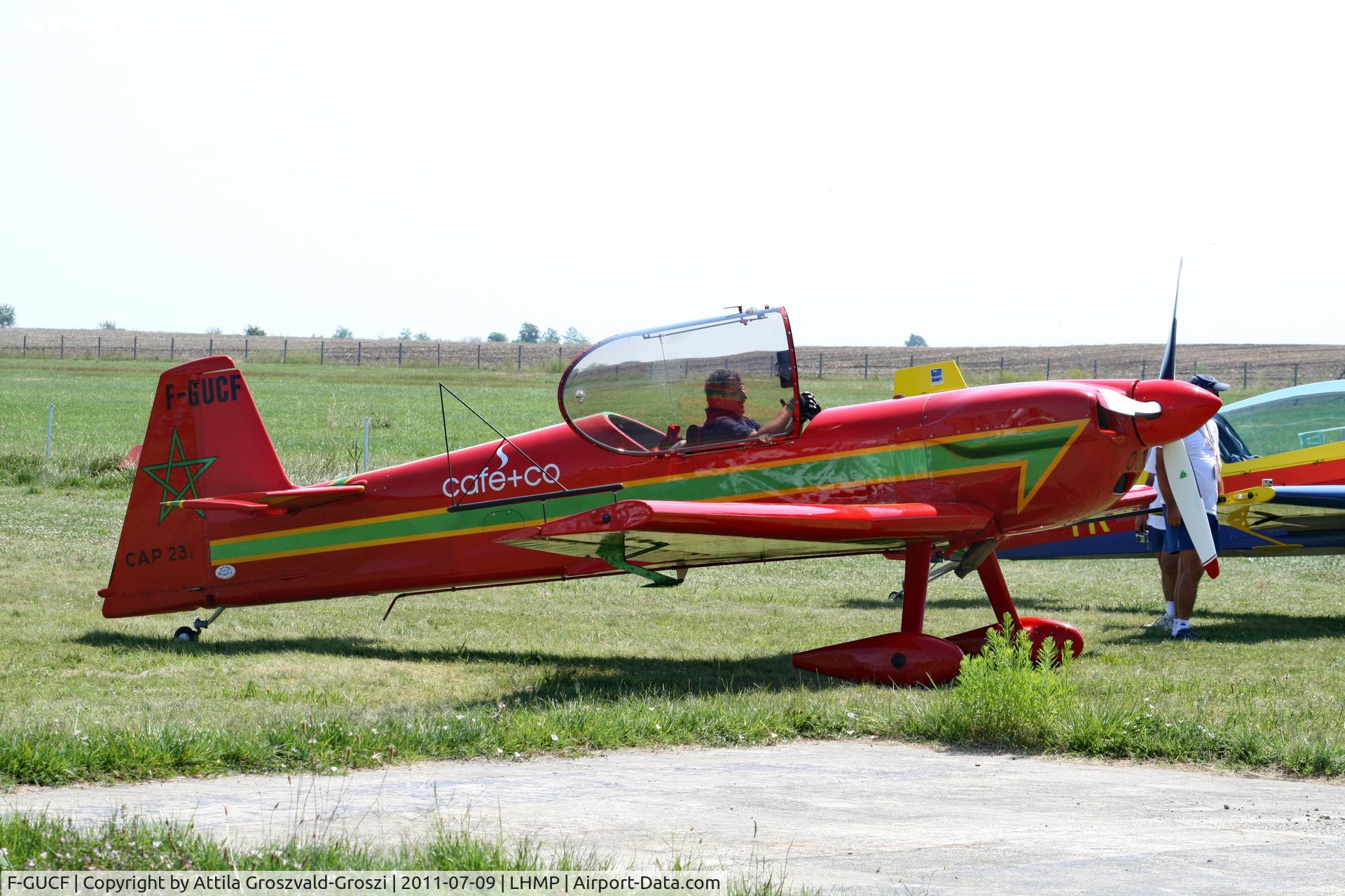 F-GUCF, Mudry CAP-231 C/N 09, Matkó Airport - Matkópuszta, Hungary