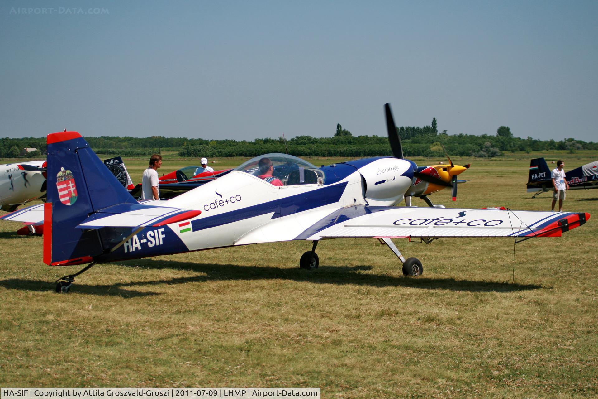 HA-SIF, 1985 Zlin Z-50LS C/N 0033, Matkó Airport - Matkópuszta, Hungary