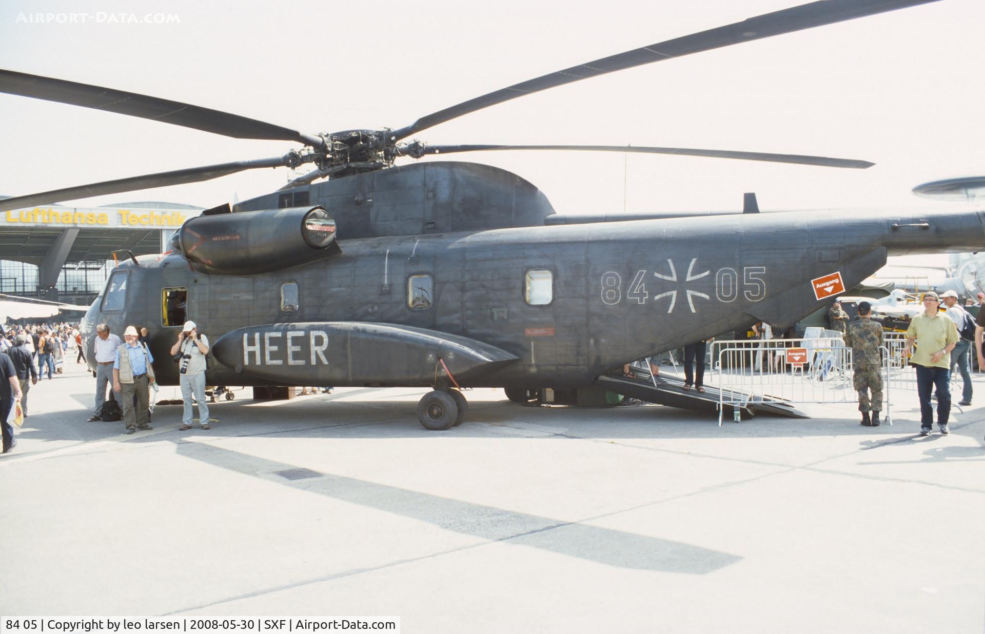 84 05, Sikorsky (VFW-Fokker) CH-53G C/N V65-003, Berlin Air Show 30.5.2008