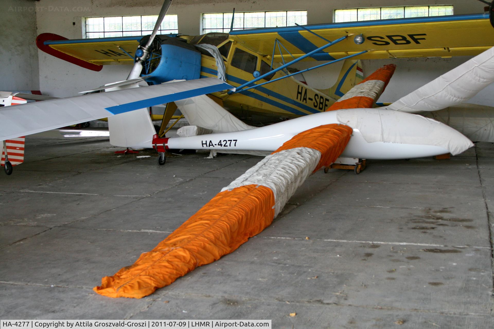 HA-4277, 1983 VTC/Jastreb Standard Cirrus 75-VTC C/N 247, Maklár Airfield, Hungary