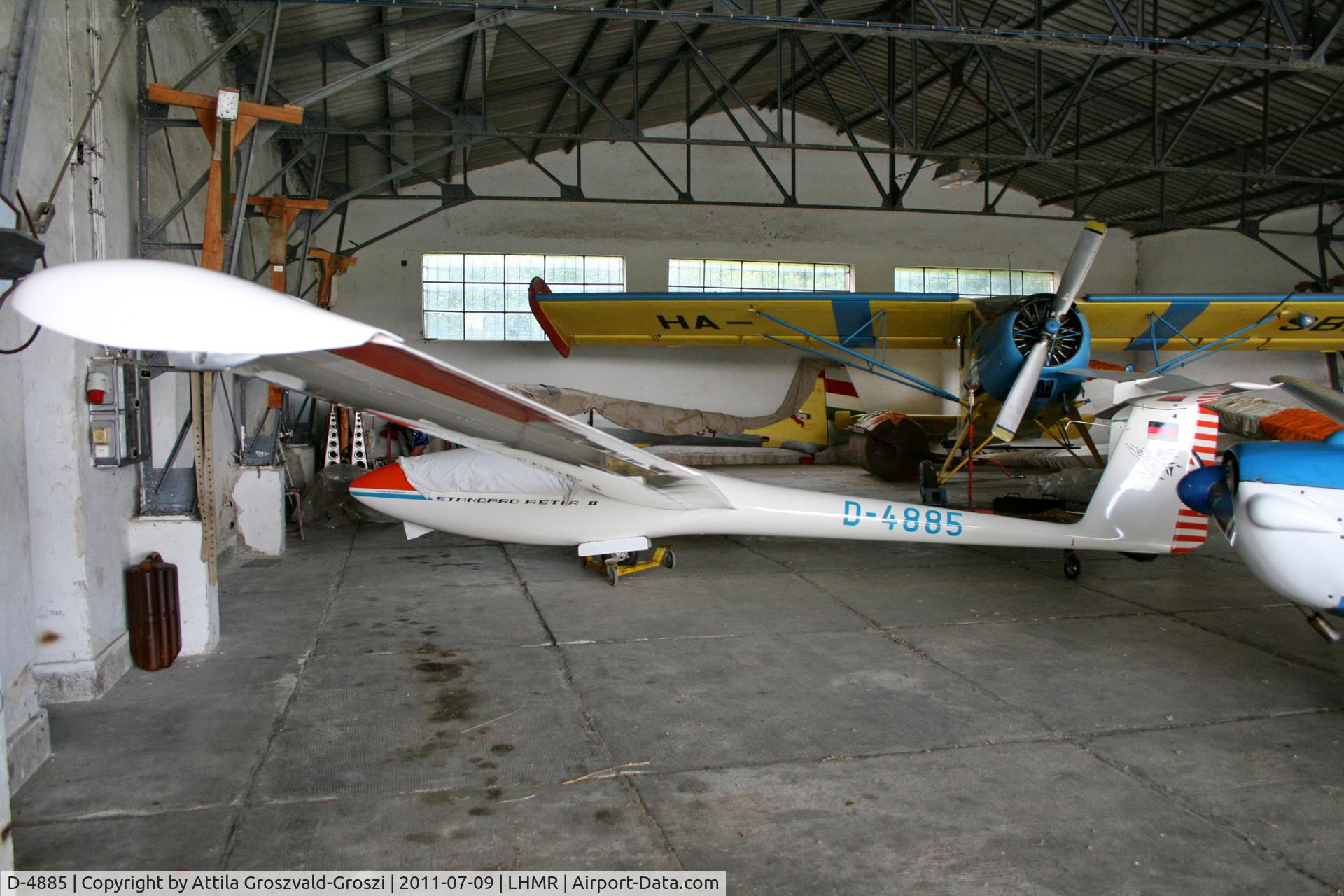 D-4885, Grob G-102S Stand Astir II C/N 5006S, Maklár Airfield, Hungary
