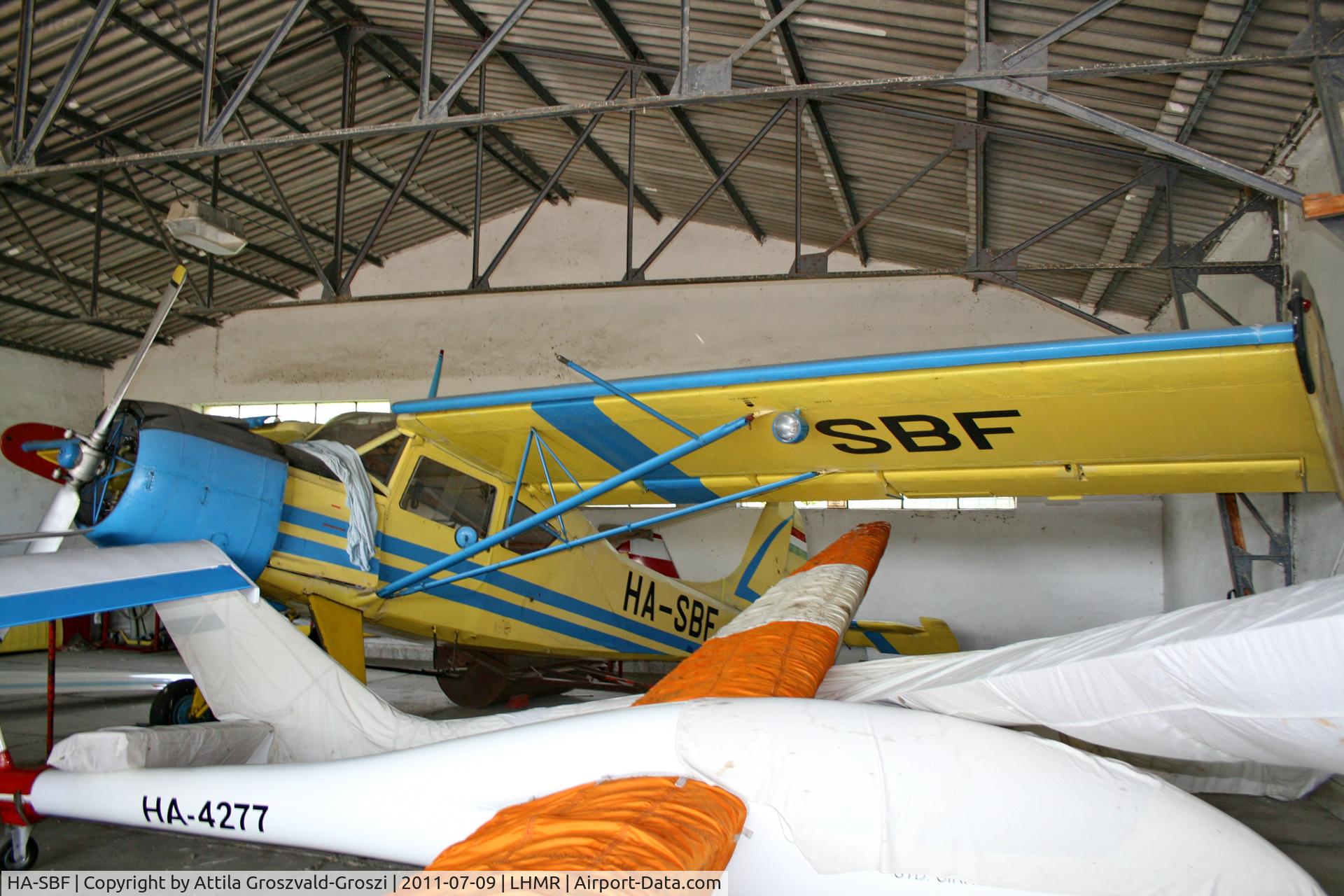 HA-SBF, 1967 PZL-Okecie PZL-101A Gawron C/N 107232, Maklár Airfield, Hungary