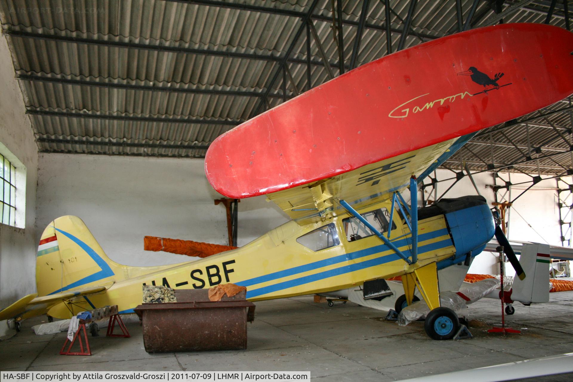 HA-SBF, 1967 PZL-Okecie PZL-101A Gawron C/N 107232, Maklár Airfield, Hungary