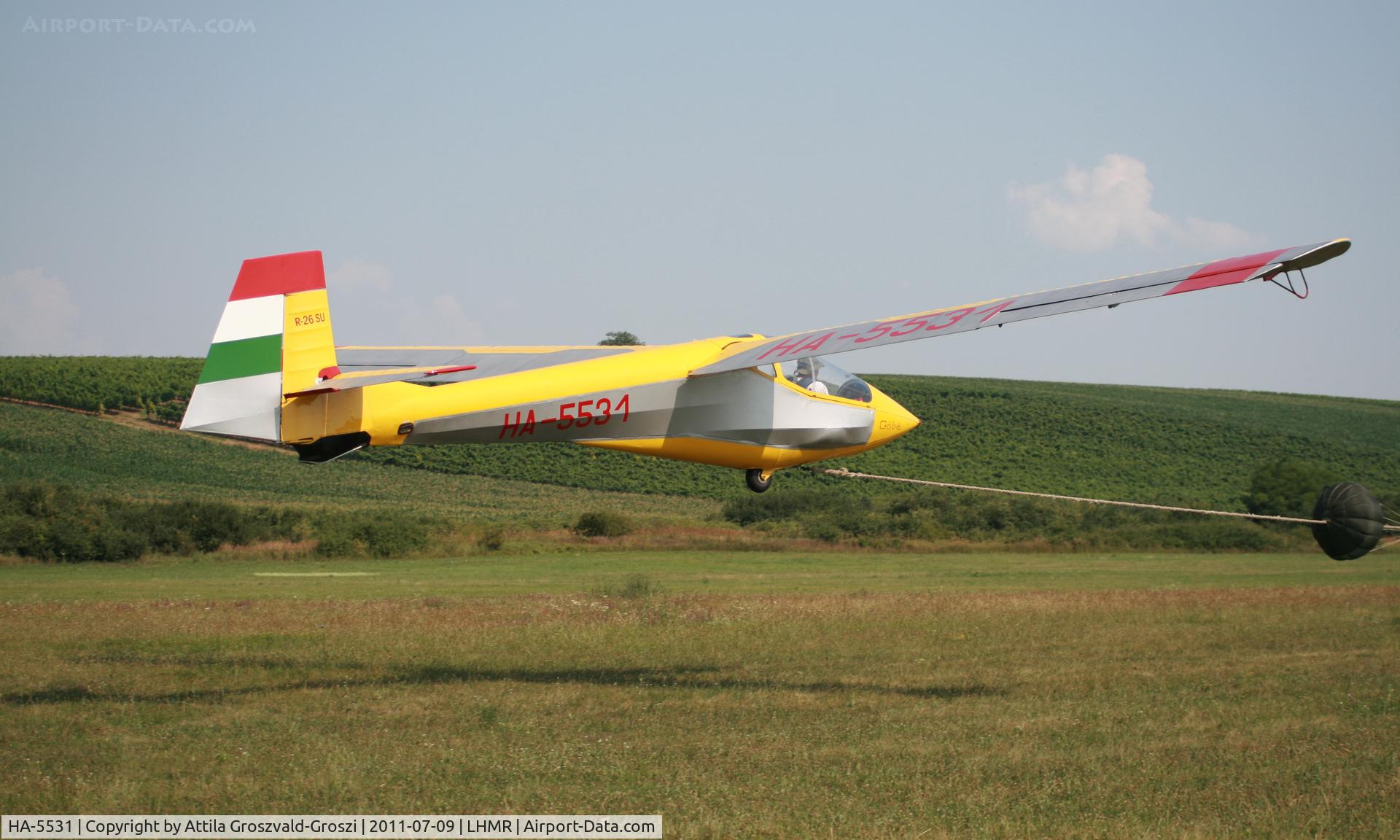 HA-5531, 1985 Rubik R-26SU Góbé 82 C/N AA800047, Maklár Airfield, Hungary