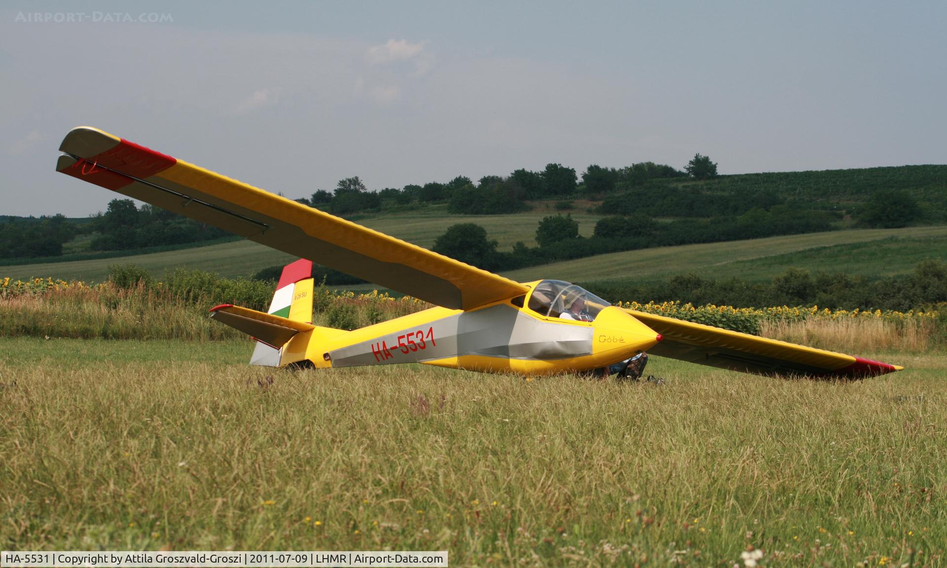 HA-5531, 1985 Rubik R-26SU Góbé 82 C/N AA800047, Maklár Airfield, Hungary
