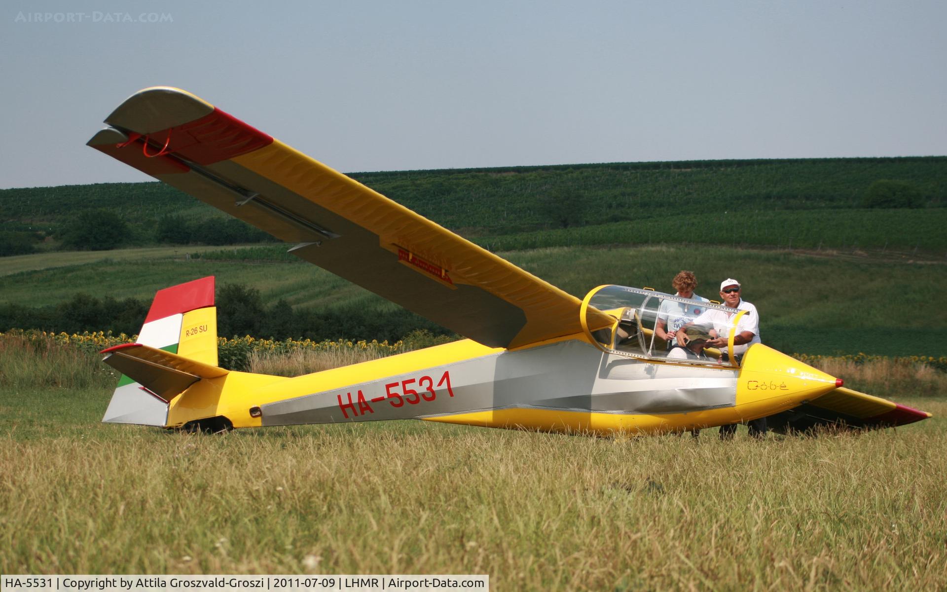 HA-5531, 1985 Rubik R-26SU Góbé 82 C/N AA800047, Maklár Airfield, Hungary