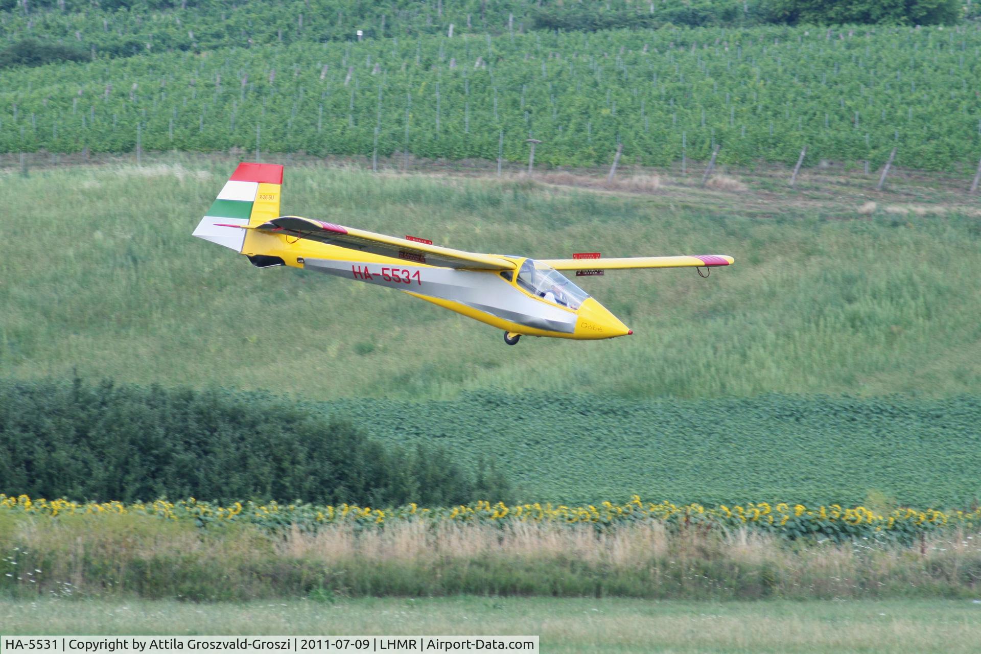 HA-5531, 1985 Rubik R-26SU Góbé 82 C/N AA800047, Maklár Airfield, Hungary
