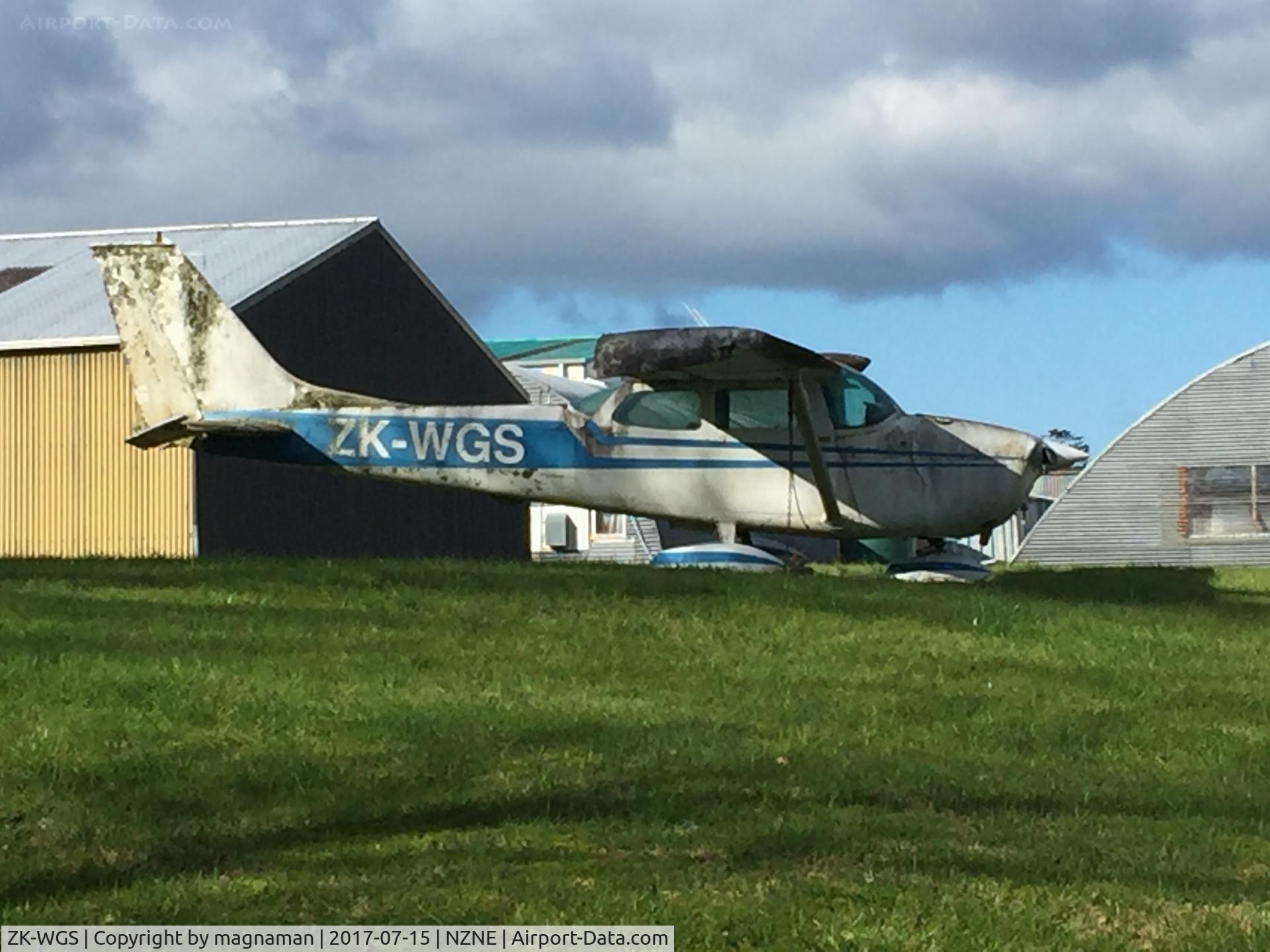 ZK-WGS, Cessna 172K Skyhawk C/N 17257420, not scrap metal just yet