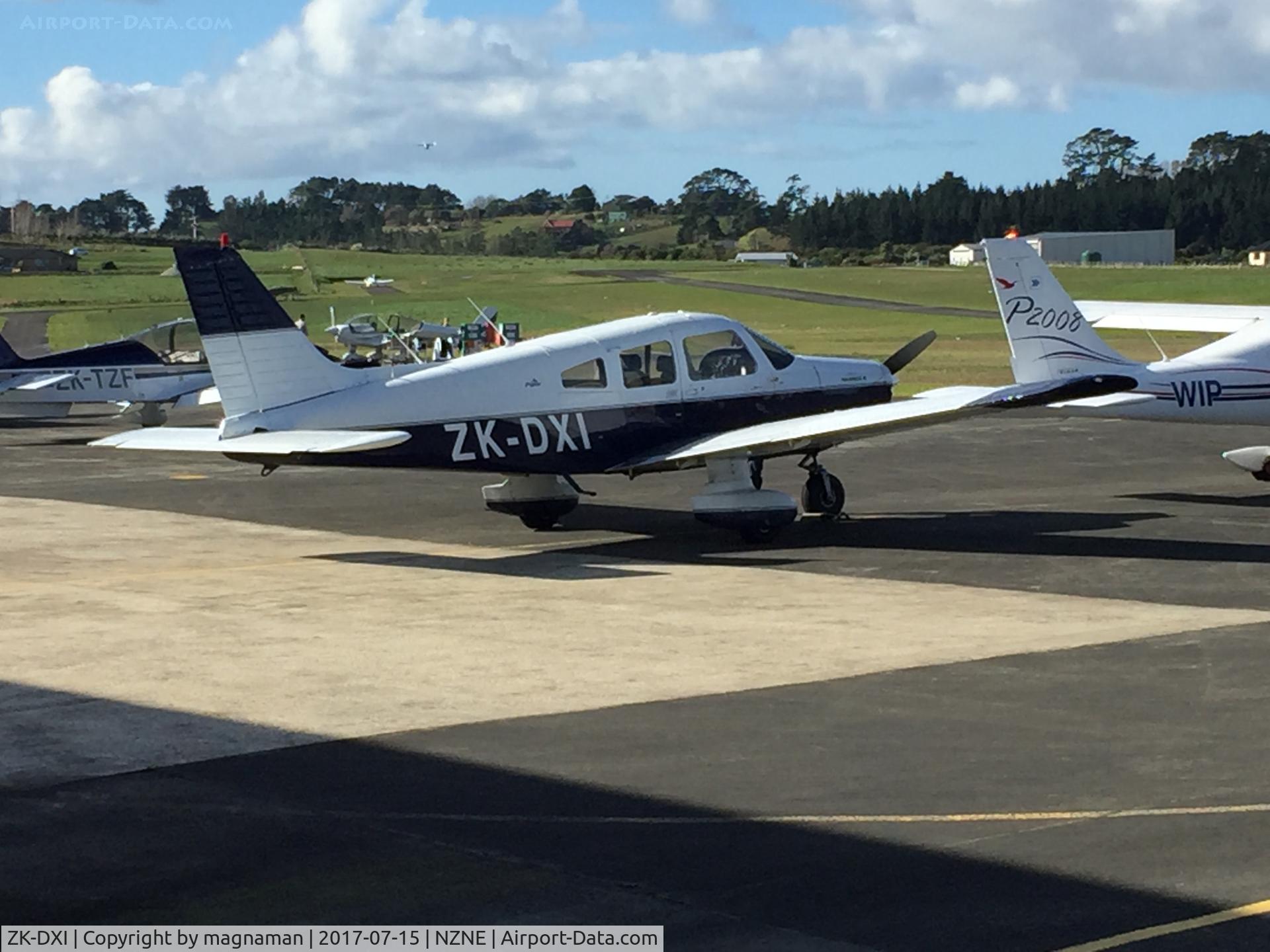 ZK-DXI, Piper PA-28-161 Warrior II C/N 28-8016132, at home base