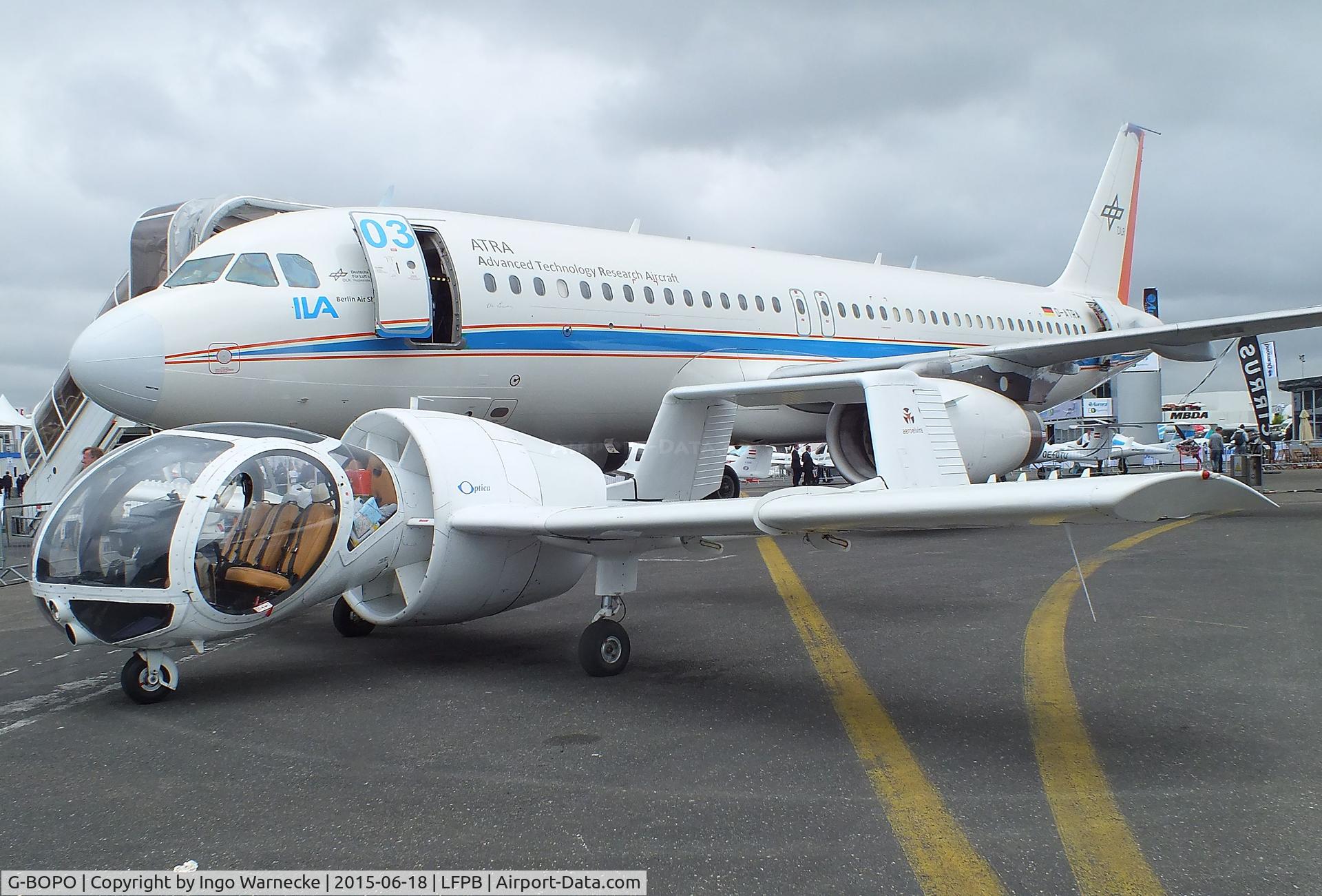 G-BOPO, 1993 Edgley EA7 Optica C/N EA7-021, Edgley EA7 Optica at the Aerosalon 2015, Paris