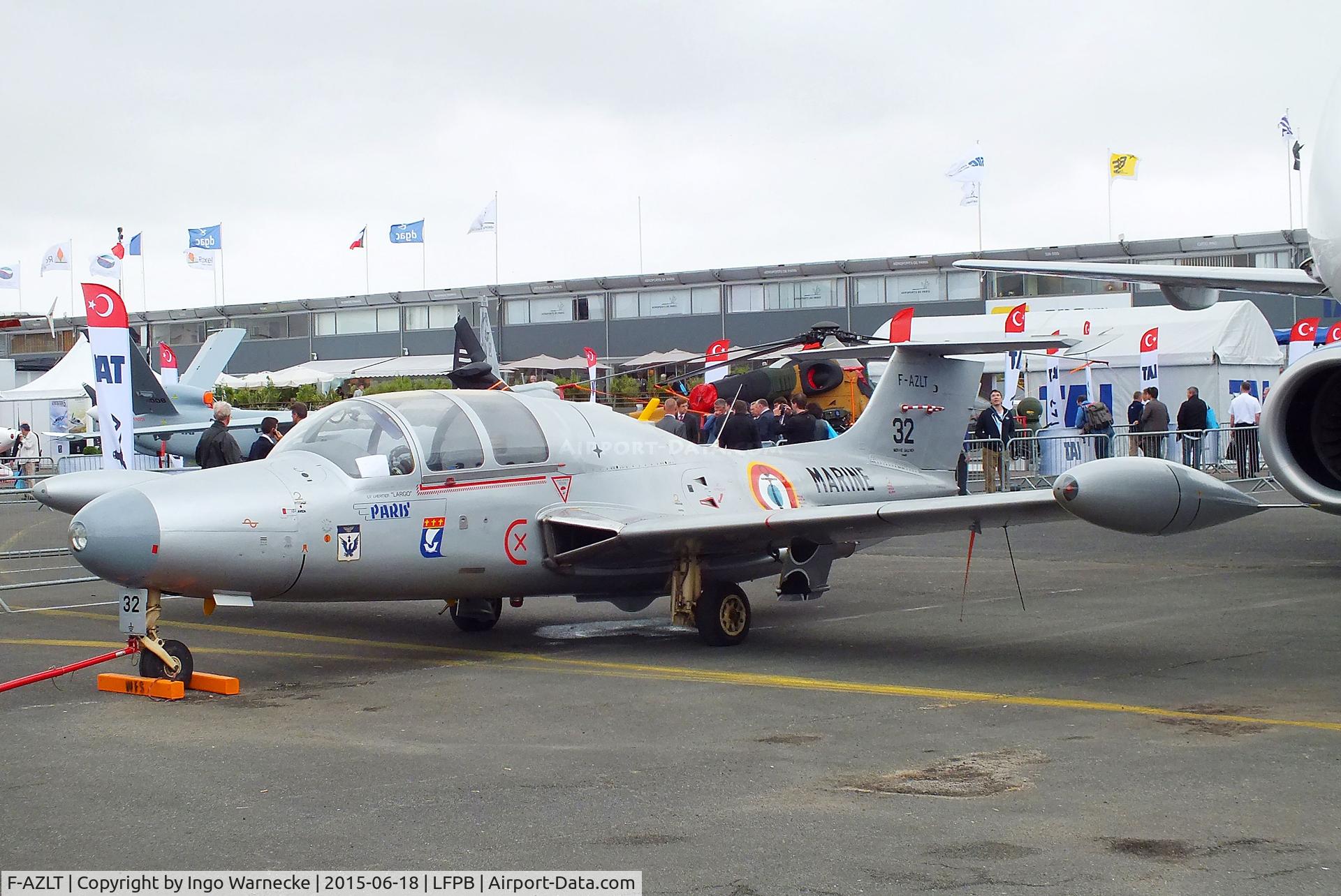 F-AZLT, 1958 Morane-Saulnier MS.760 Paris I C/N 32, Morane-Saulnier MS.760A Paris at the Aerosalon 2015, Paris