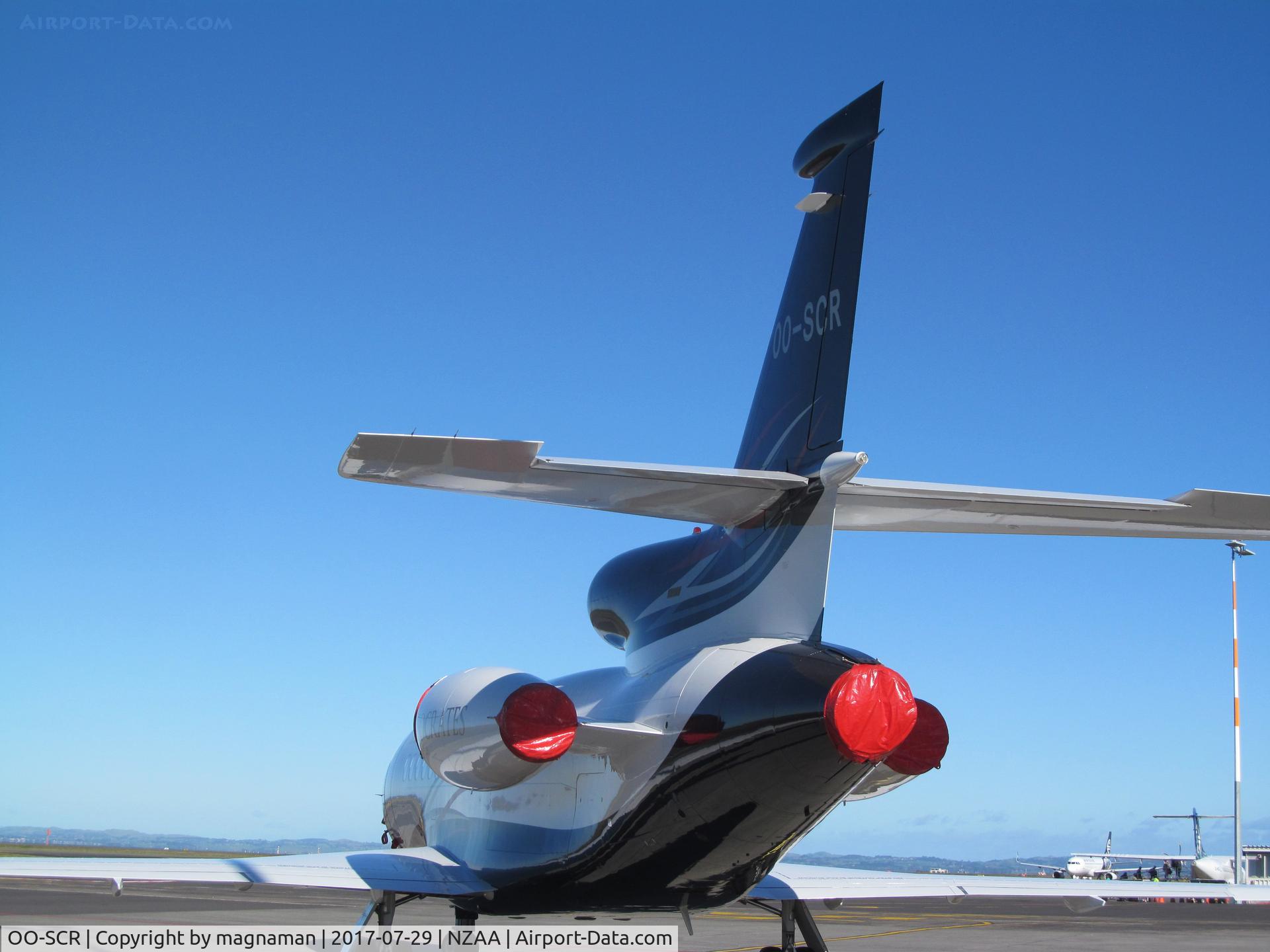 OO-SCR, 2004 Dassault Falcon 900EX C/N 130, rear ended