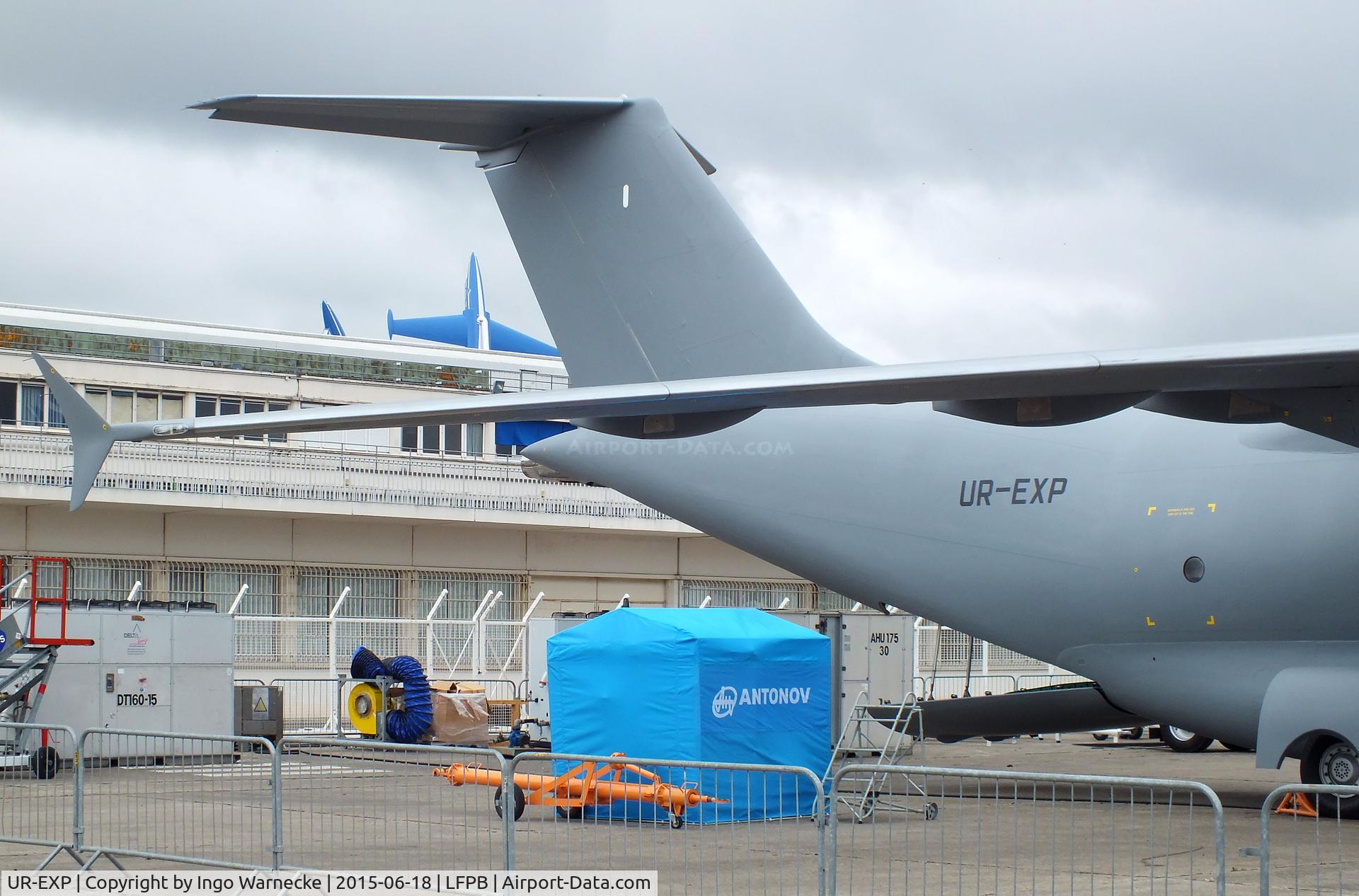 UR-EXP, 2015 Antonov An-178 C/N 178/01-01, Antonov An-178 at the Aerosalon 2015, Paris