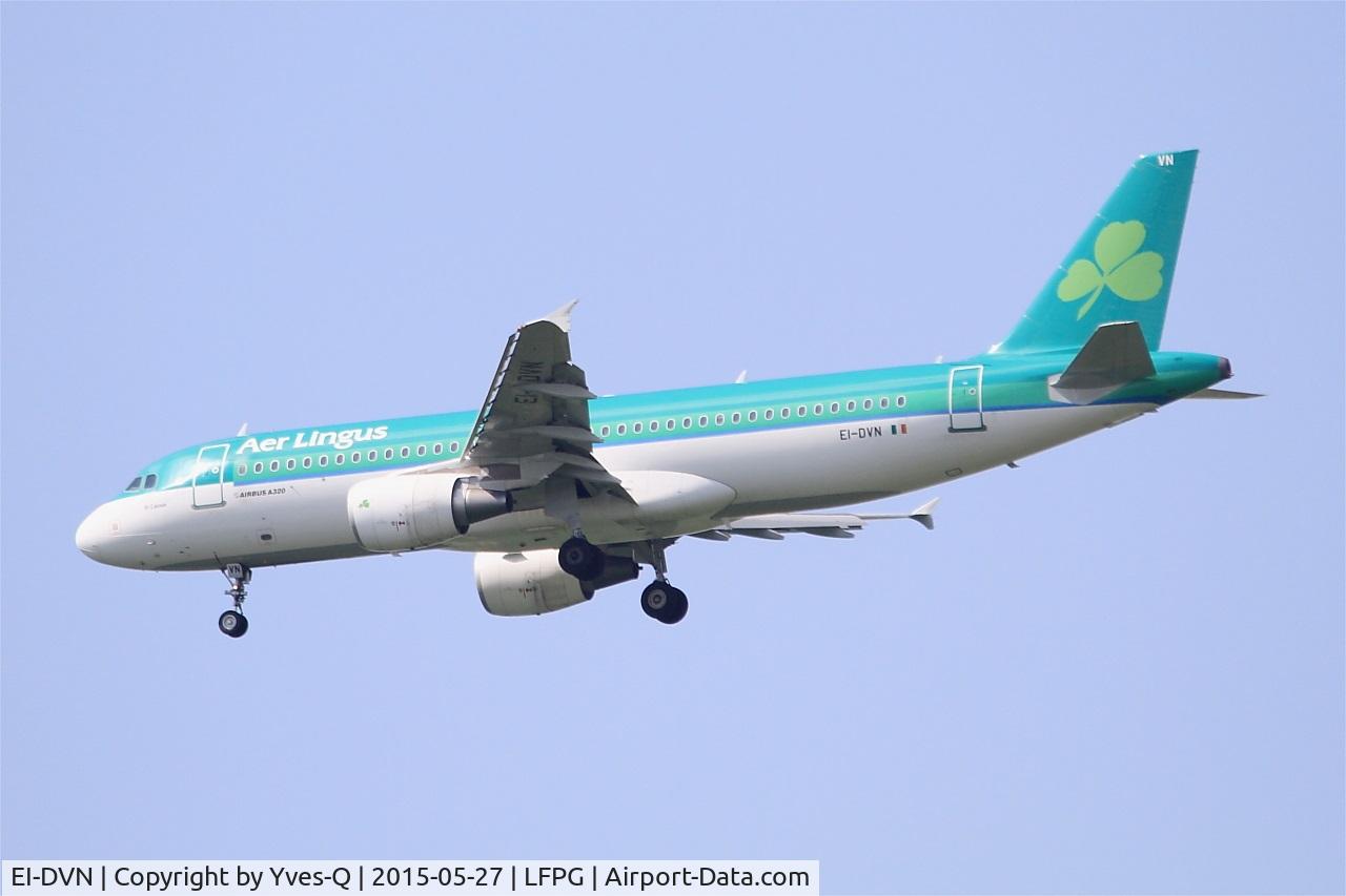 EI-DVN, 2011 Airbus A320-214 C/N 4715, Airbus A320-214, On final rwy 27R, Paris-Roissy Charles De Gaulle airport (LFPG-CDG)