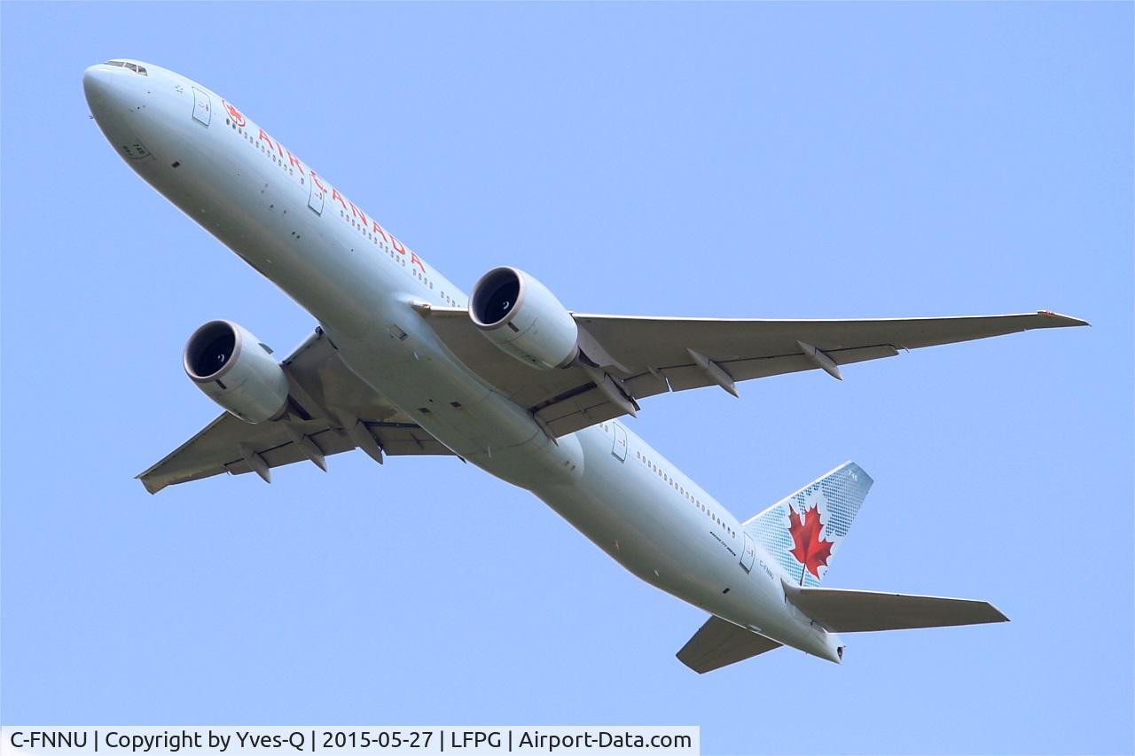 C-FNNU, 2013 Boeing 777-333/ER C/N 43249, Boeing 777-333ER, Take off Rwy 27L, Roissy Charles De Gaulle Airport (LFPG-CDG)