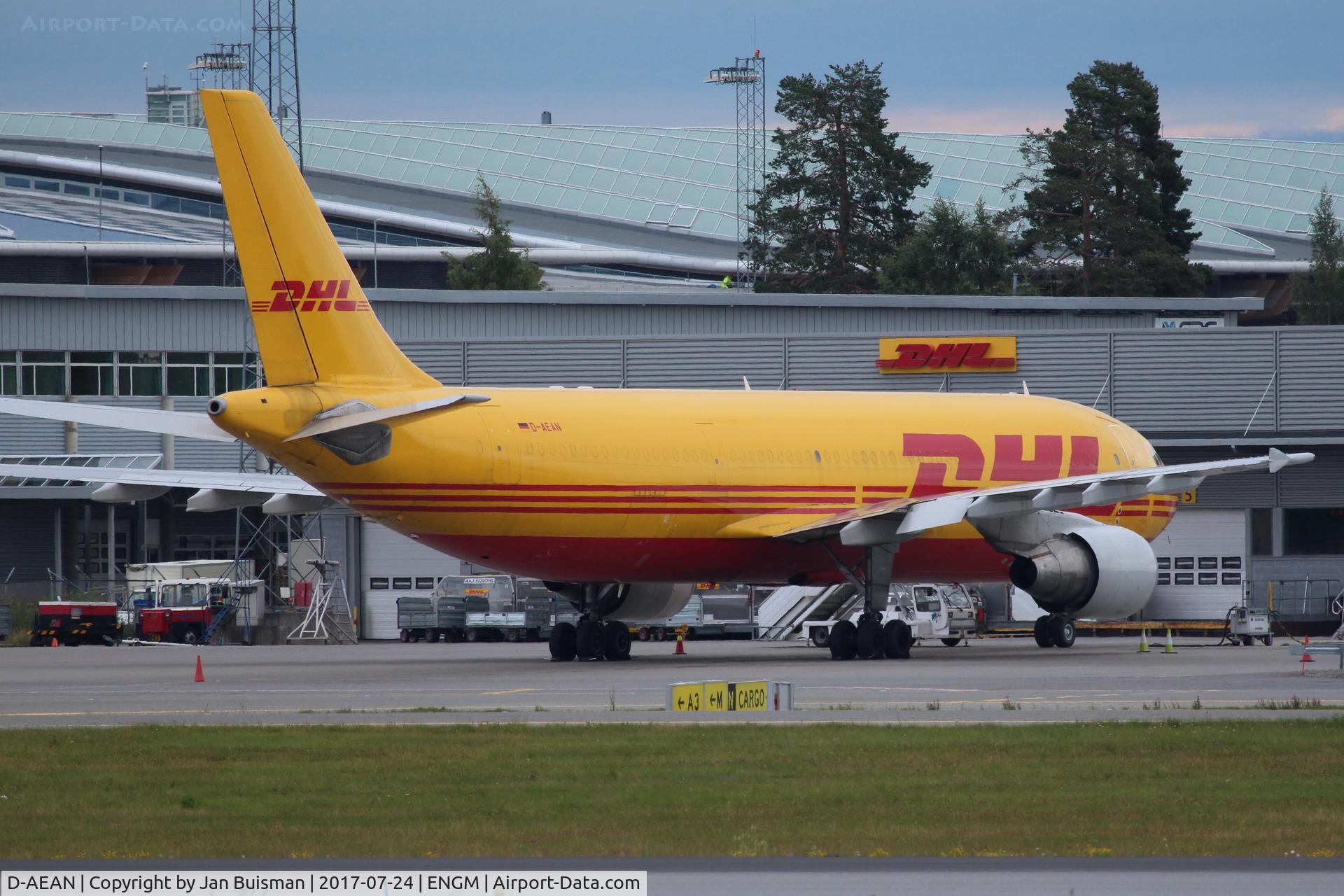D-AEAN, 1993 Airbus A300B4-622R(F) C/N 703, DHL