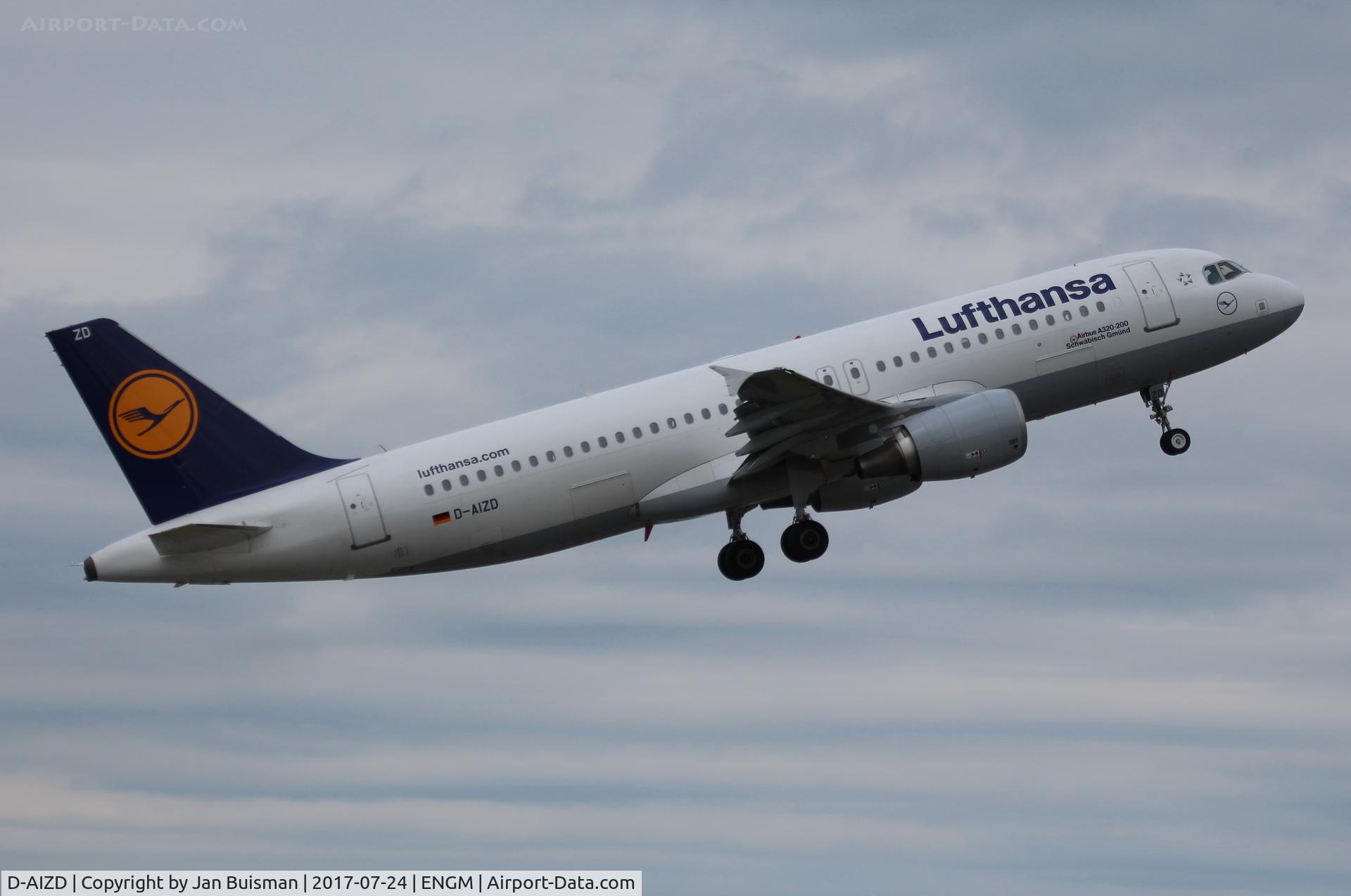 D-AIZD, 2010 Airbus A320-214 C/N 4191, Lufthansa