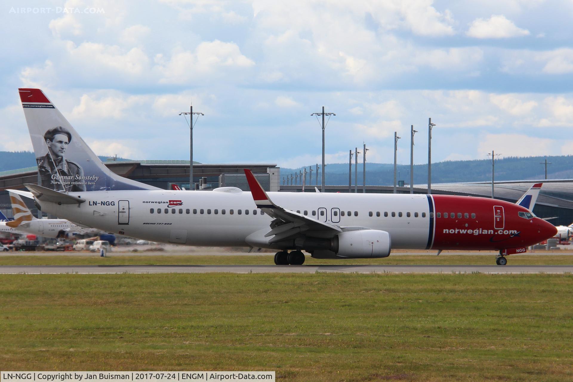 LN-NGG, 2012 Boeing 737-8JP C/N 39018, Norwegian