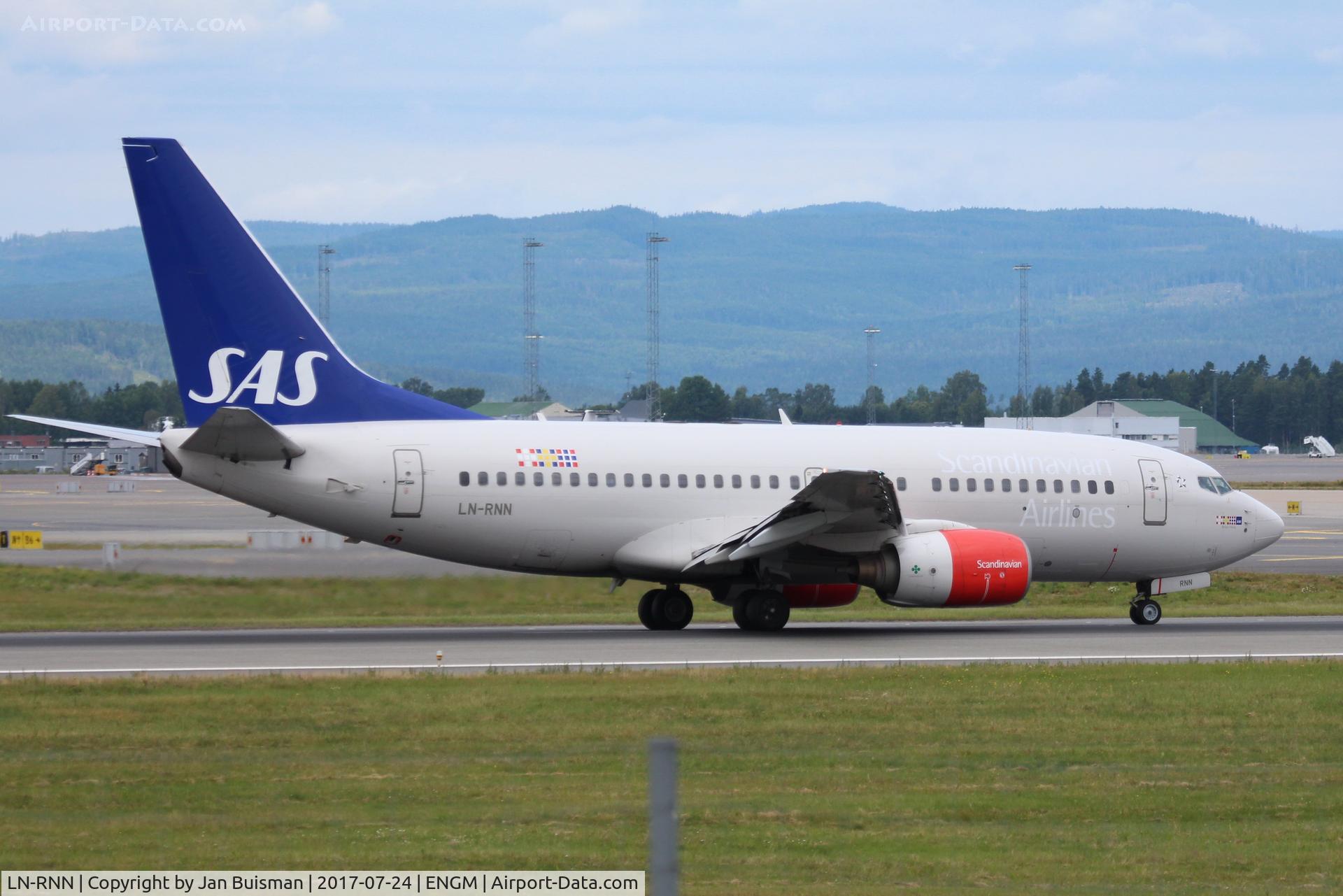 LN-RNN, 2000 Boeing 737-783 C/N 28315, SAS