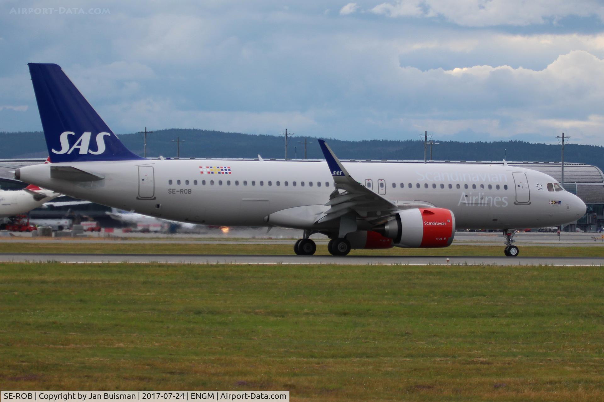 SE-ROB, 2017 Airbus A320-251N C/N 7676, SAS