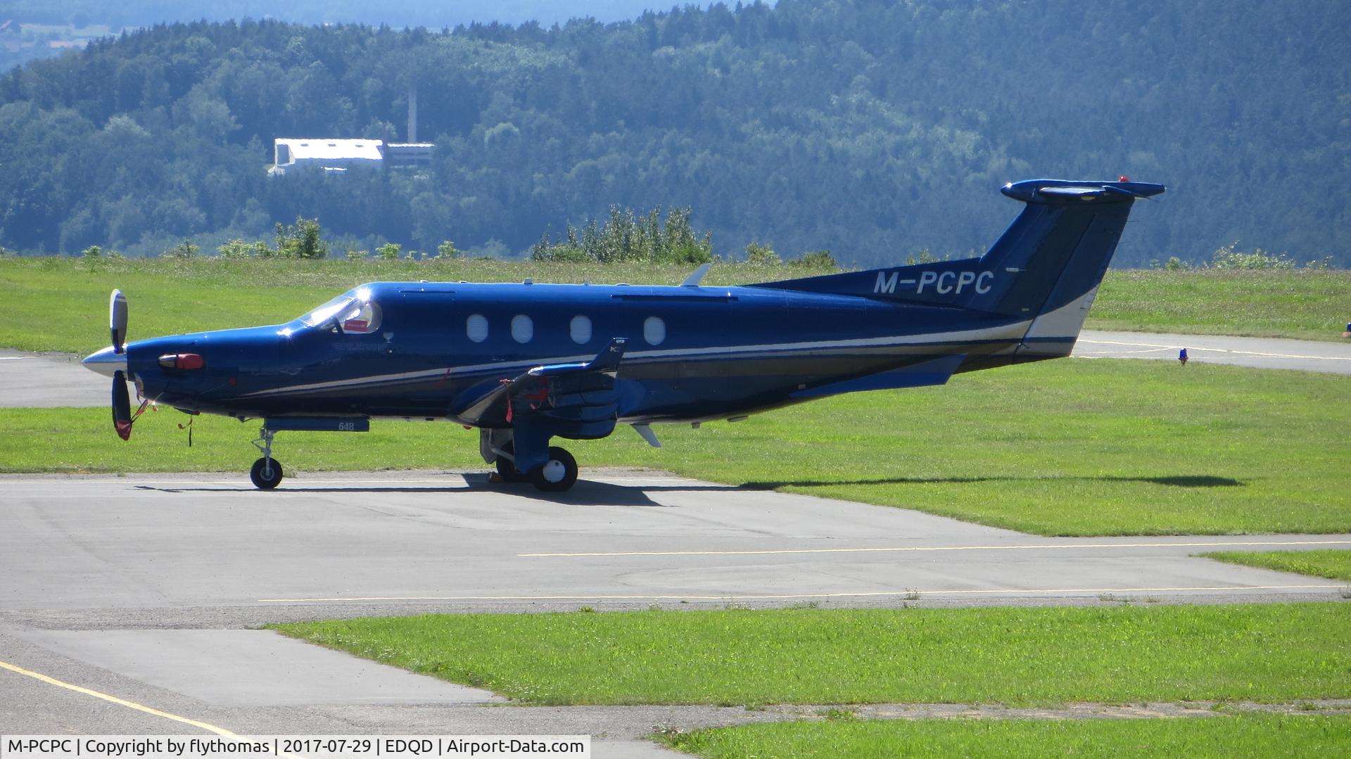 M-PCPC, 2012 Pilatus PC-12/45 C/N 648, M-PCPC Pilatus PC-12 Bayreuth Airport