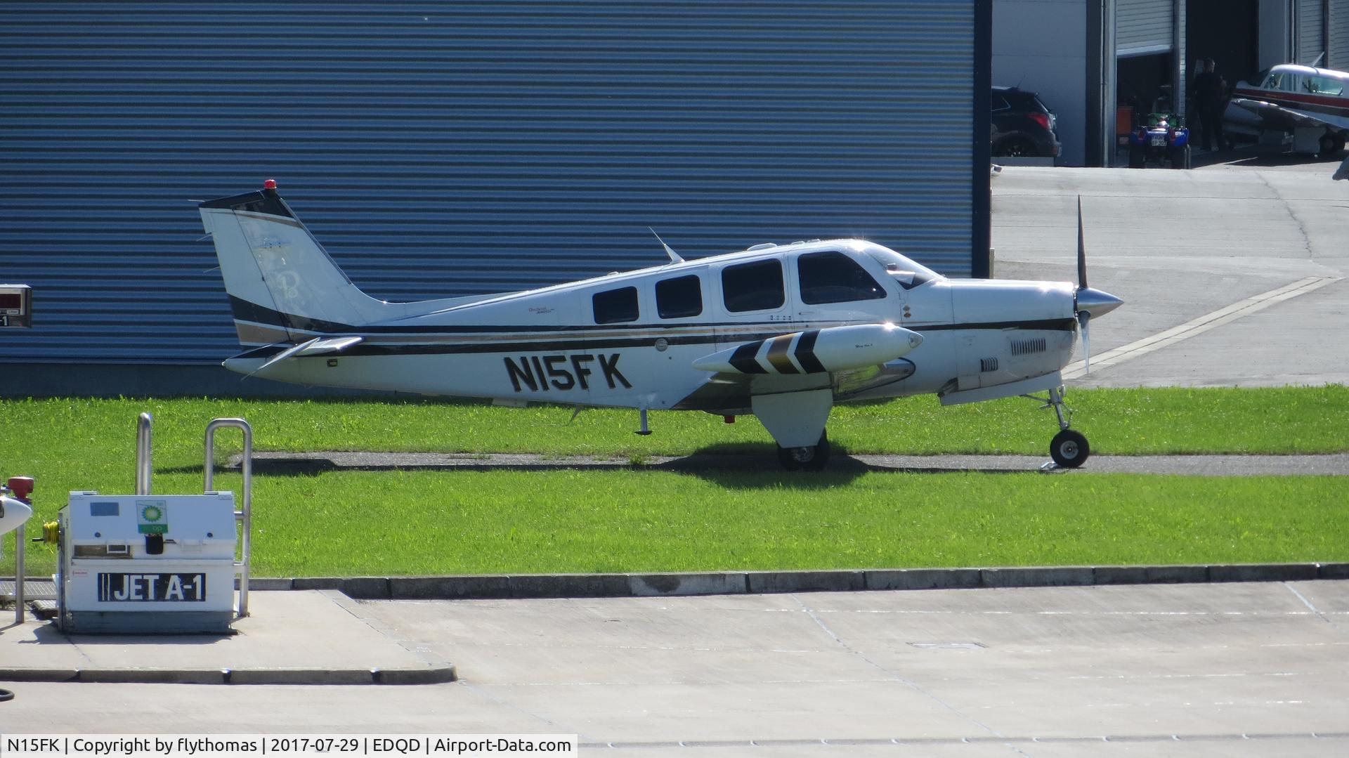 N15FK, 2008 Hawker Beechcraft Corp G36 Bonanza C/N E-3818, N15FK Bayreuth Airport