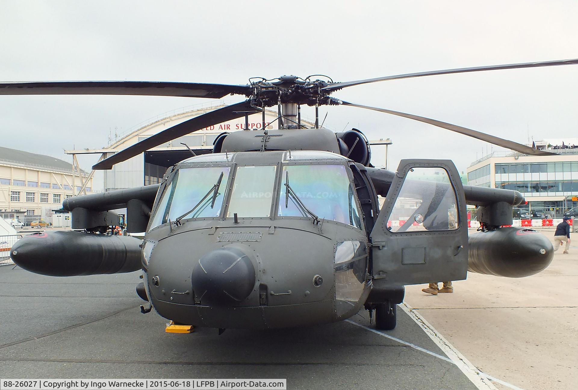 88-26027, 1988 Sikorsky UH-60A Black Hawk C/N 70-1236, Sikorsky UH-60A (C) Black Hawk (S-70A) of the US Army at the Aerosalon 2015, Paris