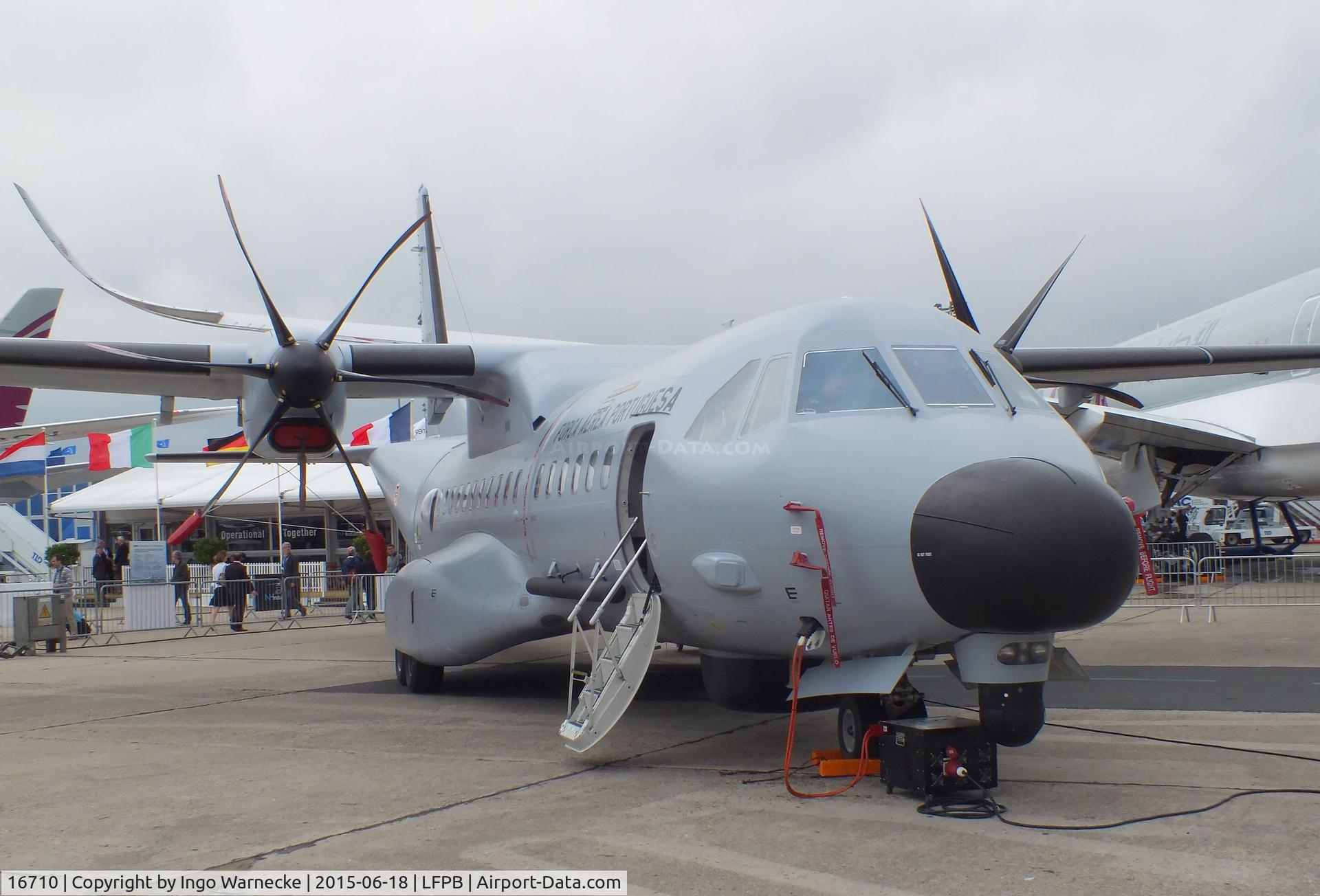 16710, CASA C-295MPA Persuader C/N S-063, CASA C.295MPA Persuader of the Forca Aerea Portuguesa at the Aerosalon 2015, Paris