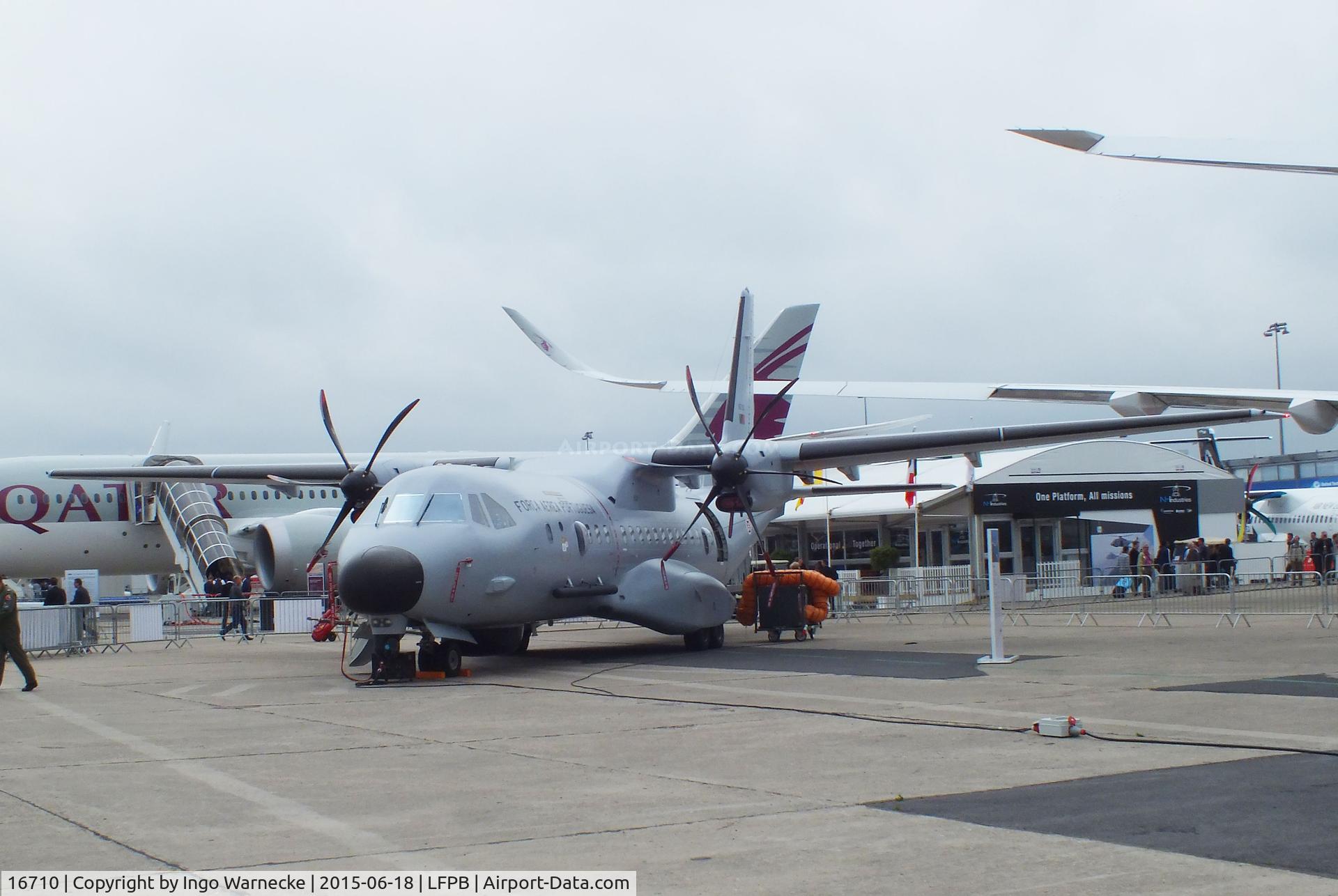 16710, CASA C-295MPA Persuader C/N S-063, CASA C.295MPA Persuader of the Forca Aerea Portuguesa at the Aerosalon 2015, Paris
