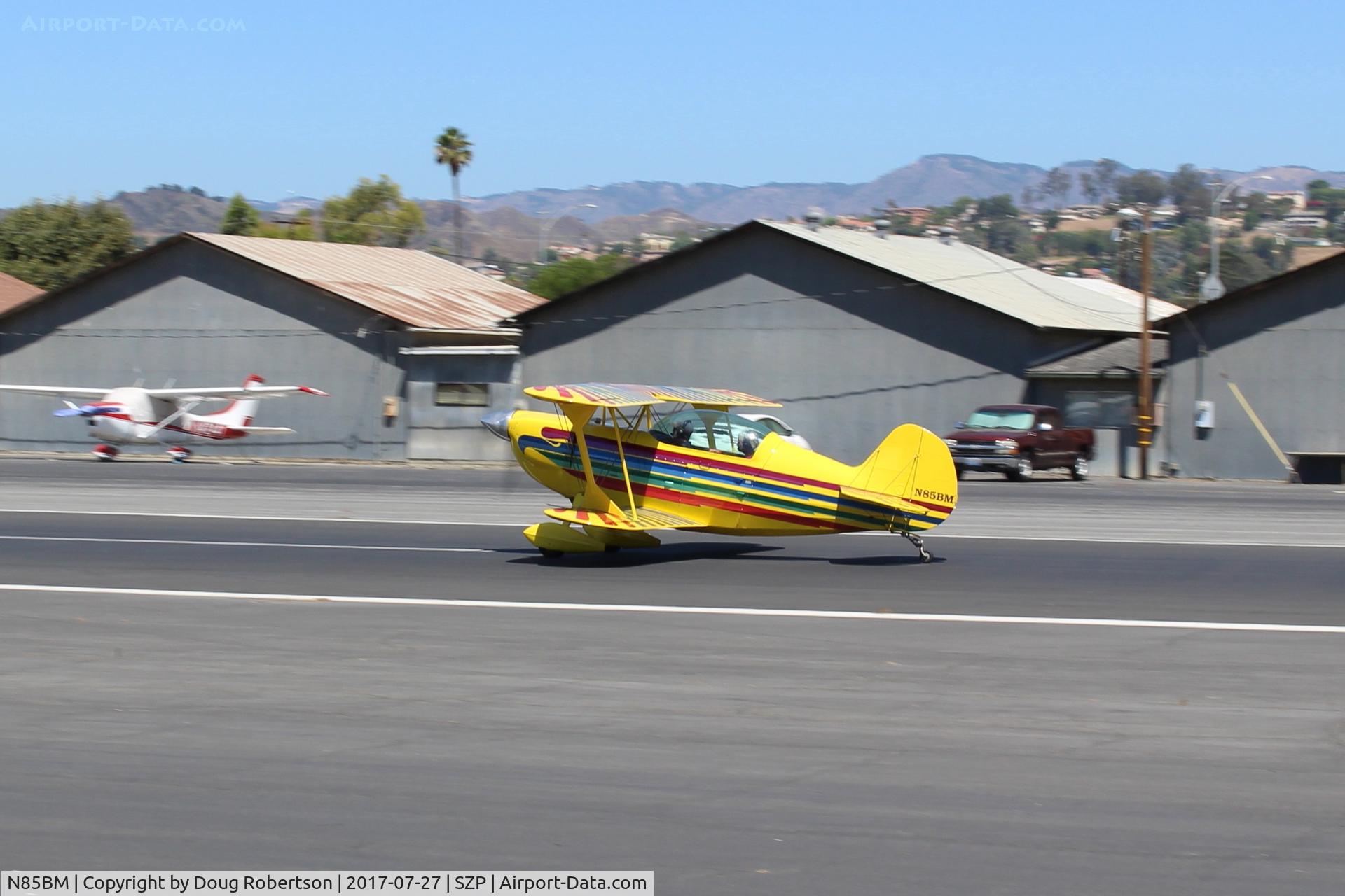 N85BM, 1993 Christen Eagle II C/N RM-1, 1993 McCrone CHRISTEN EAGLE II, Lycoming IO-360 180 Hp, takeoff roll Rwy 22