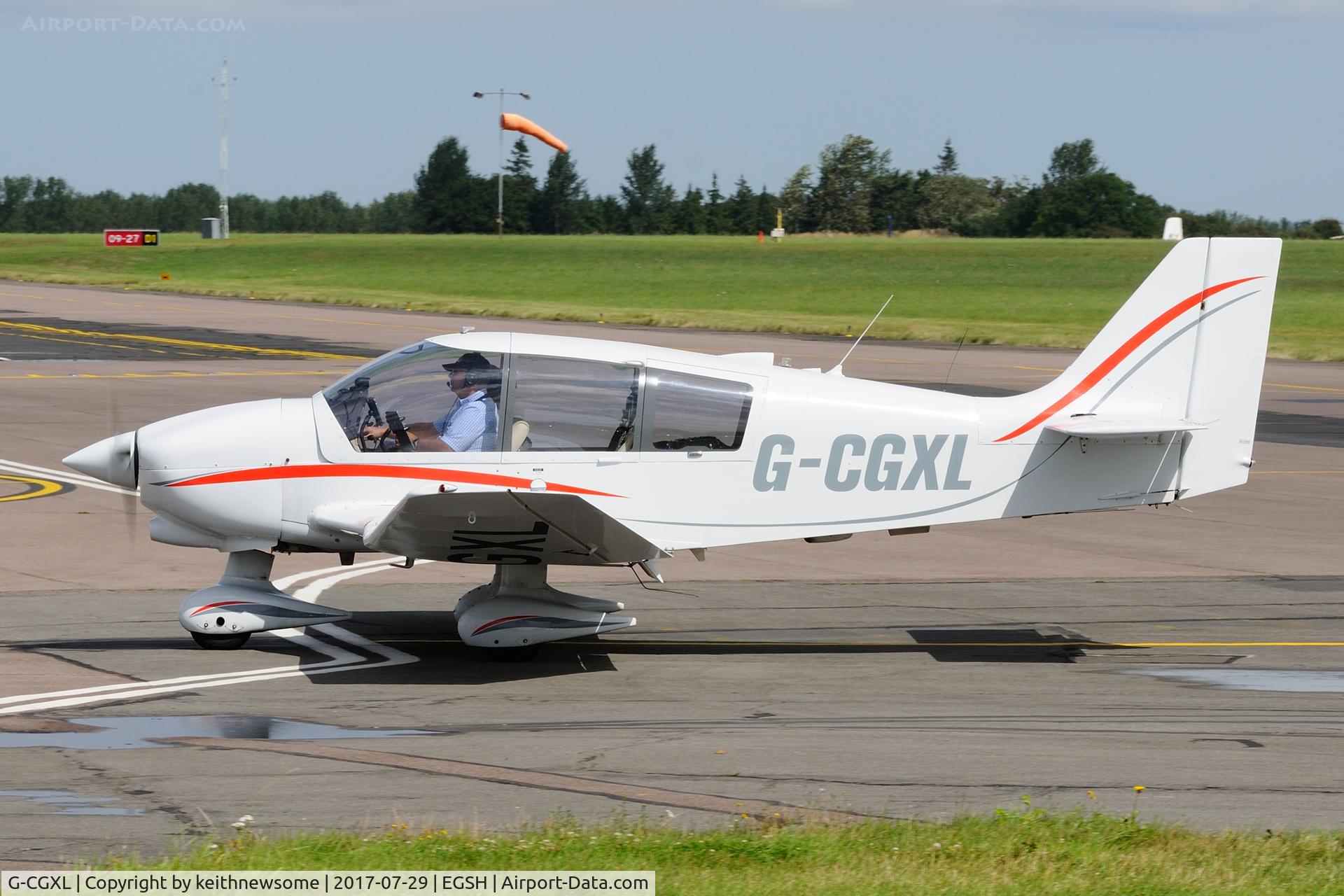 G-CGXL, 1992 Robin DR-400-180 Regent Regent C/N 2119, Return Visitor.